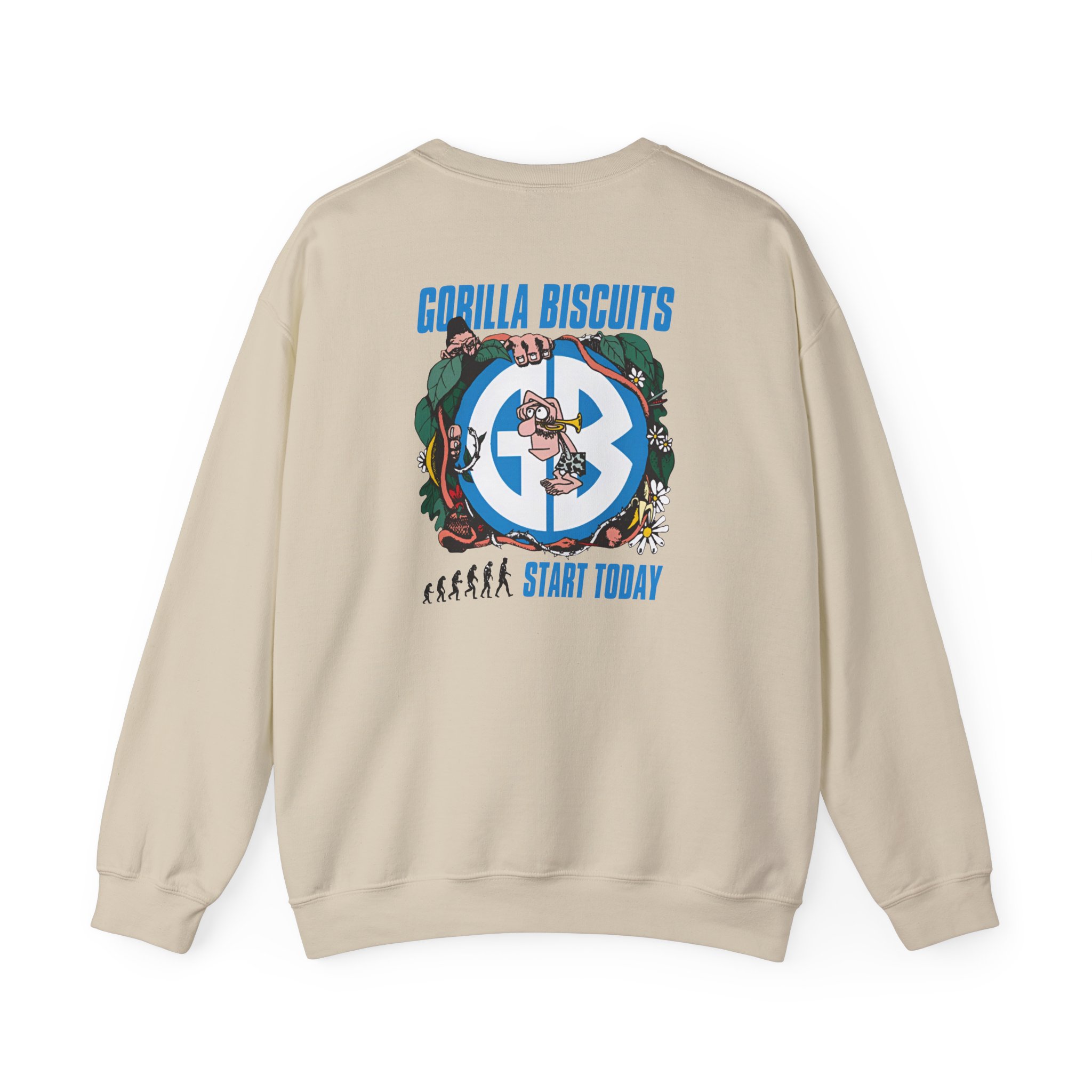 Gorilla Biscuits Jungle Unisex Heavy Blendâ„¢ Crewneck Sweatshirt