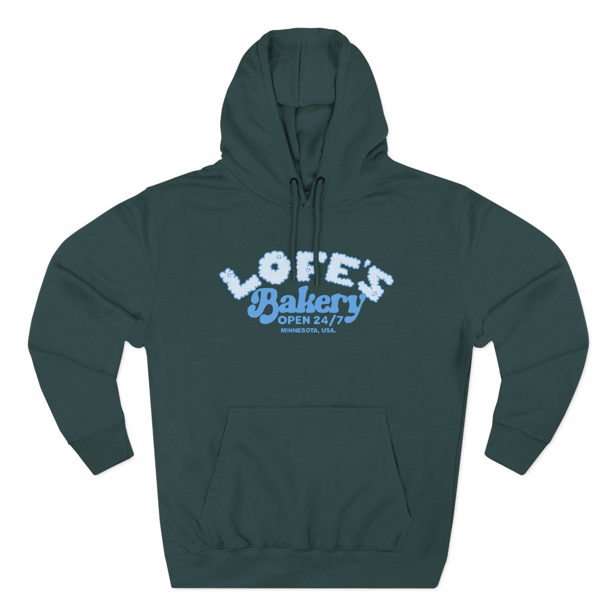 Lofe Bakery Three-Panel Fleece Hoodie