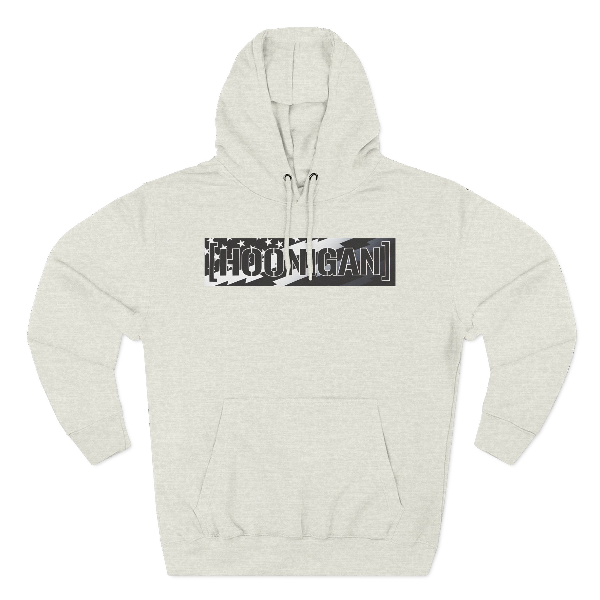 Ken Block Hoonigan Stars & Stripes Censor Bar Three-Panel Fleece Hoodie