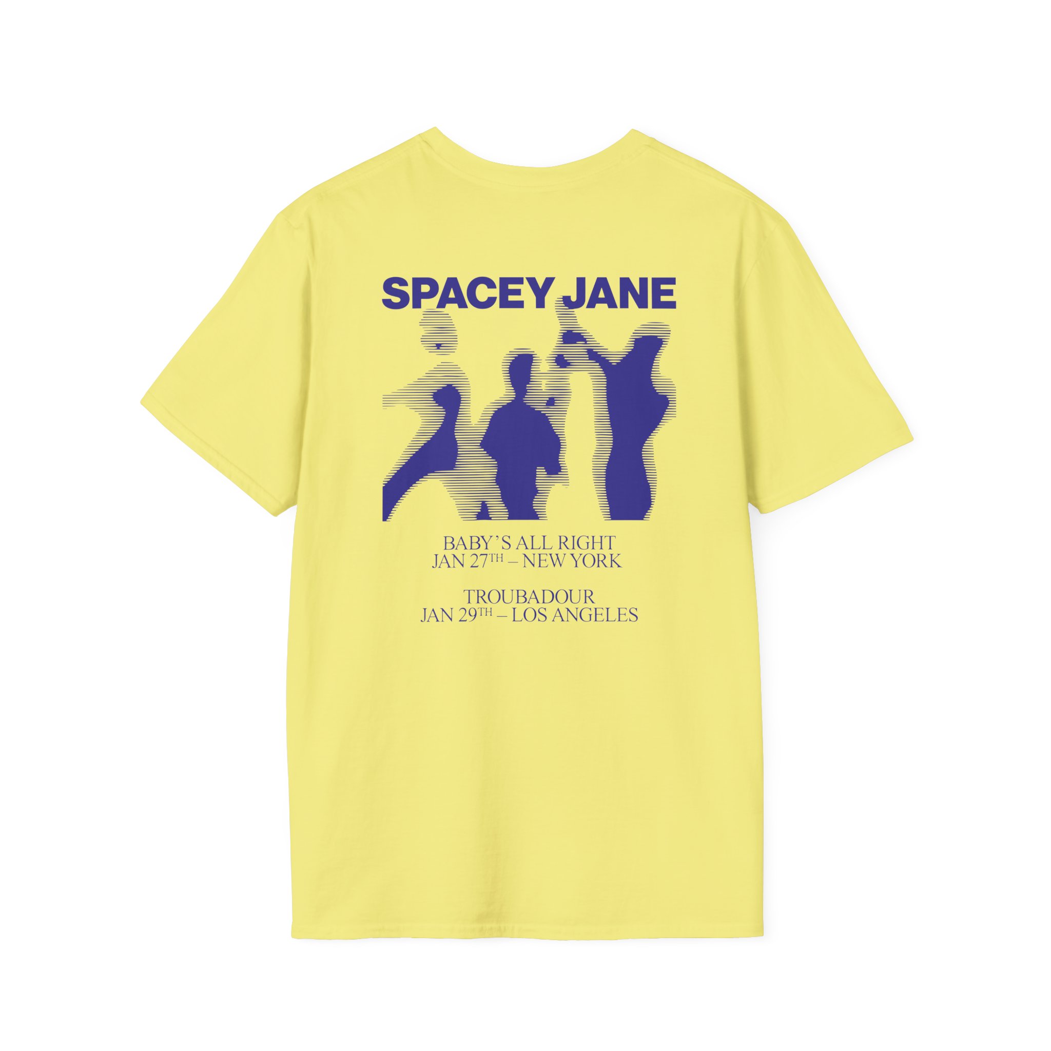 Spacey Jane Us Underplay Tour Unisex Softstyle T-Shirt
