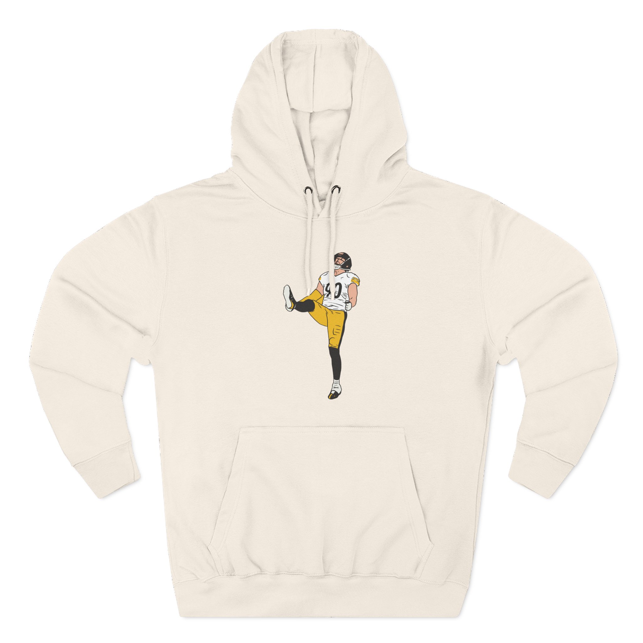 Tj Watt Football Three-Panel Fleece Hoodie