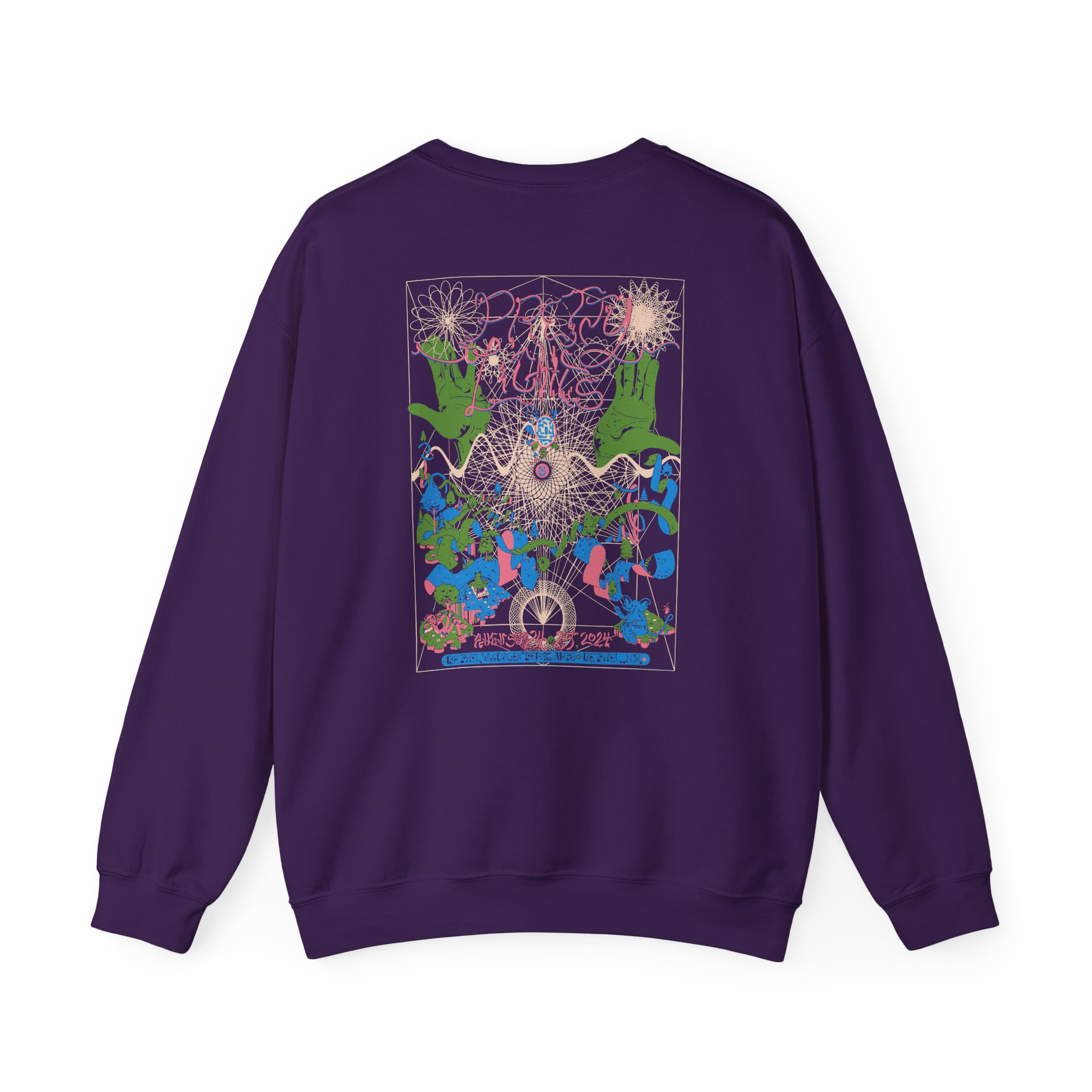 Pretty Lights Bethel Woods Unisex Heavy Blendâ„¢ Crewneck Sweatshirt
