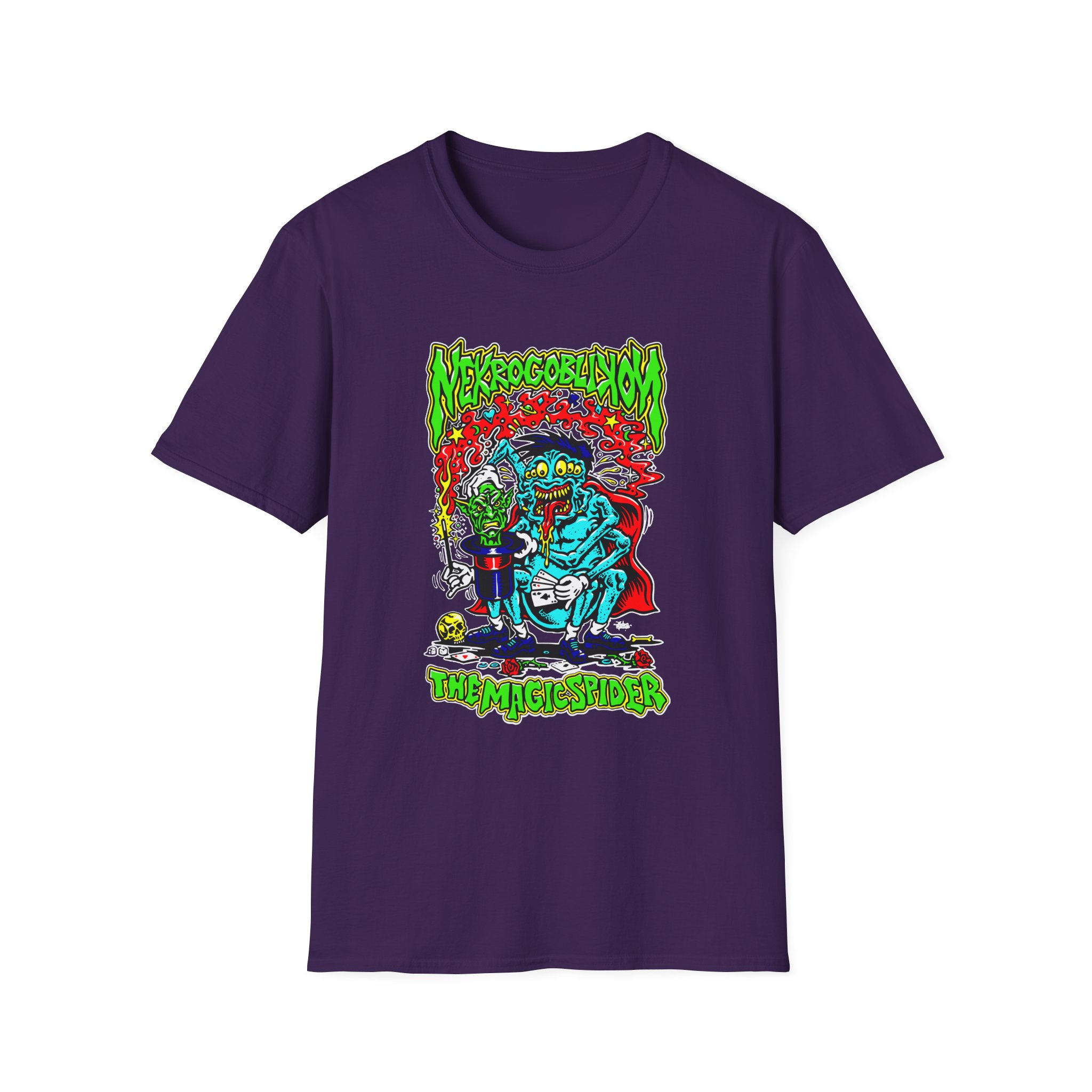 Nekrogoblikon the Magicspider Unisex Softstyle T-Shirt