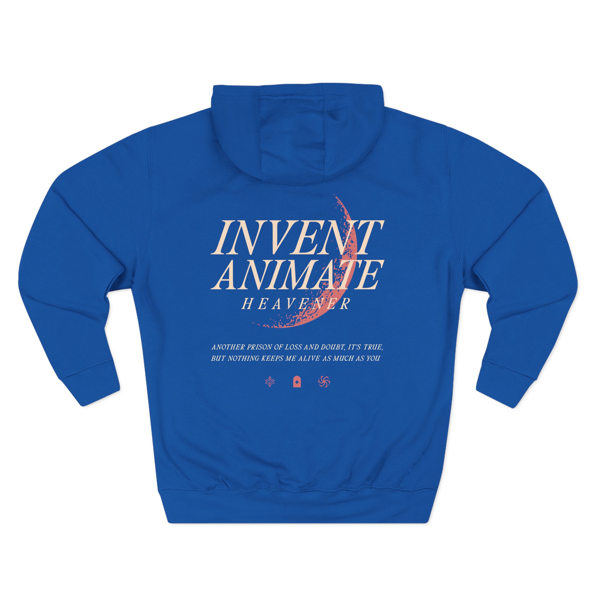 Invent Animate Band Three-Panel Fleece Hoodie