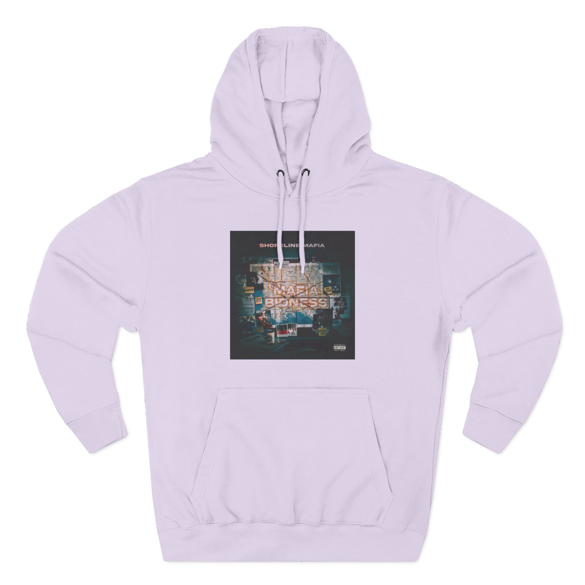 Shoreline Mafia Shoreline Bidness Three-Panel Fleece Hoodie