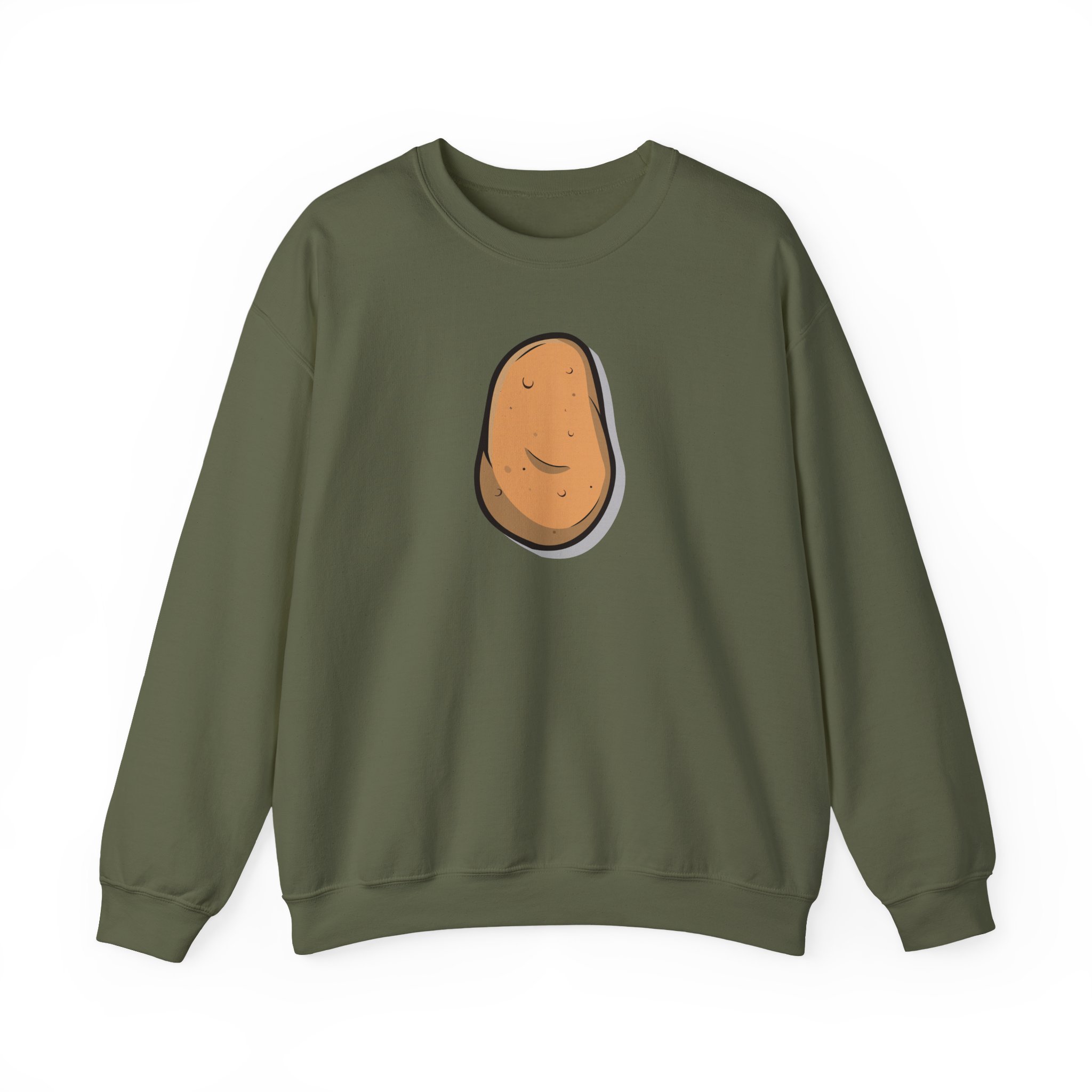 Slogoman Potato Unisex Heavy Blendâ„¢ Crewneck Sweatshirt