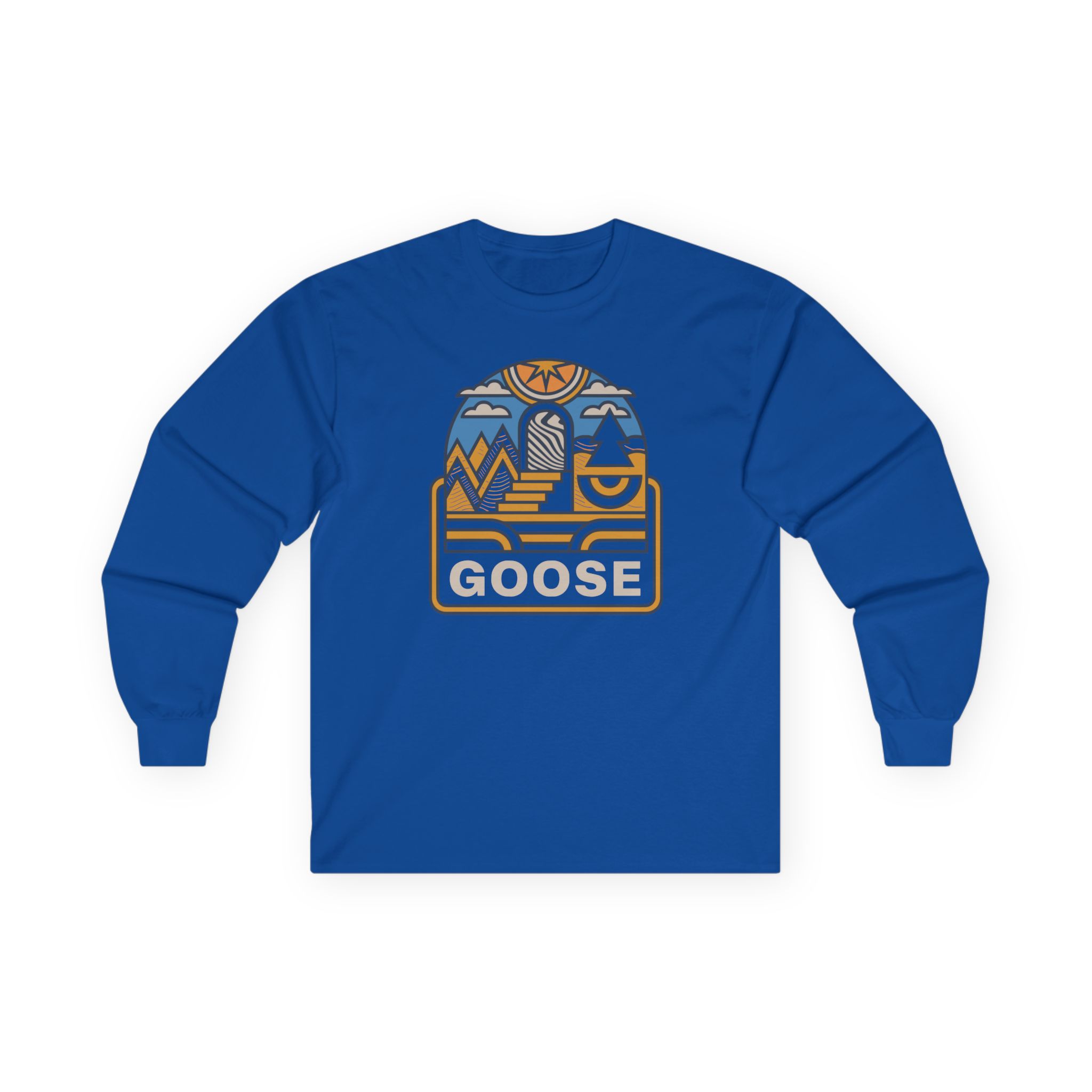 Goose Trippy Staircase Unisex Ultra Cotton Long Sleeve Tee