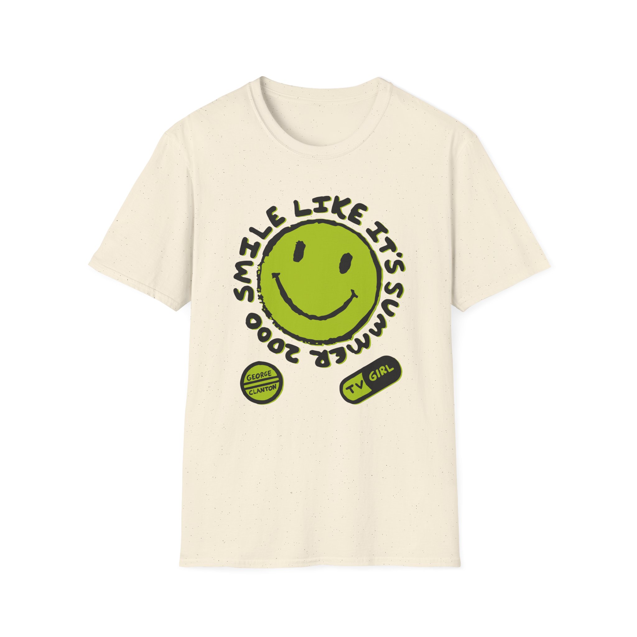 Tv Girl Smile Like It's Summer 2000 Unisex Softstyle T-Shirt