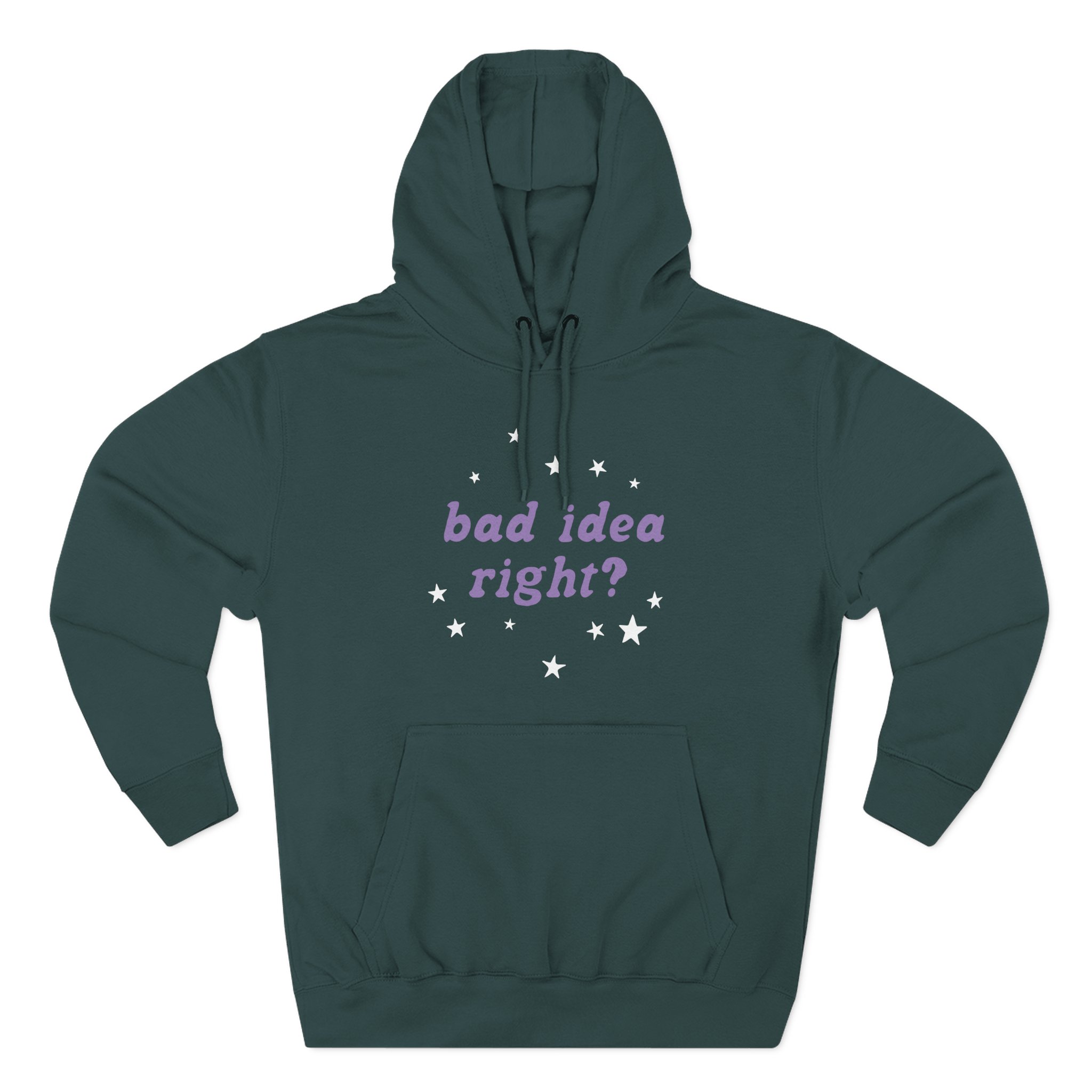 Bad Idea Right Three-Panel Fleece Hoodie
