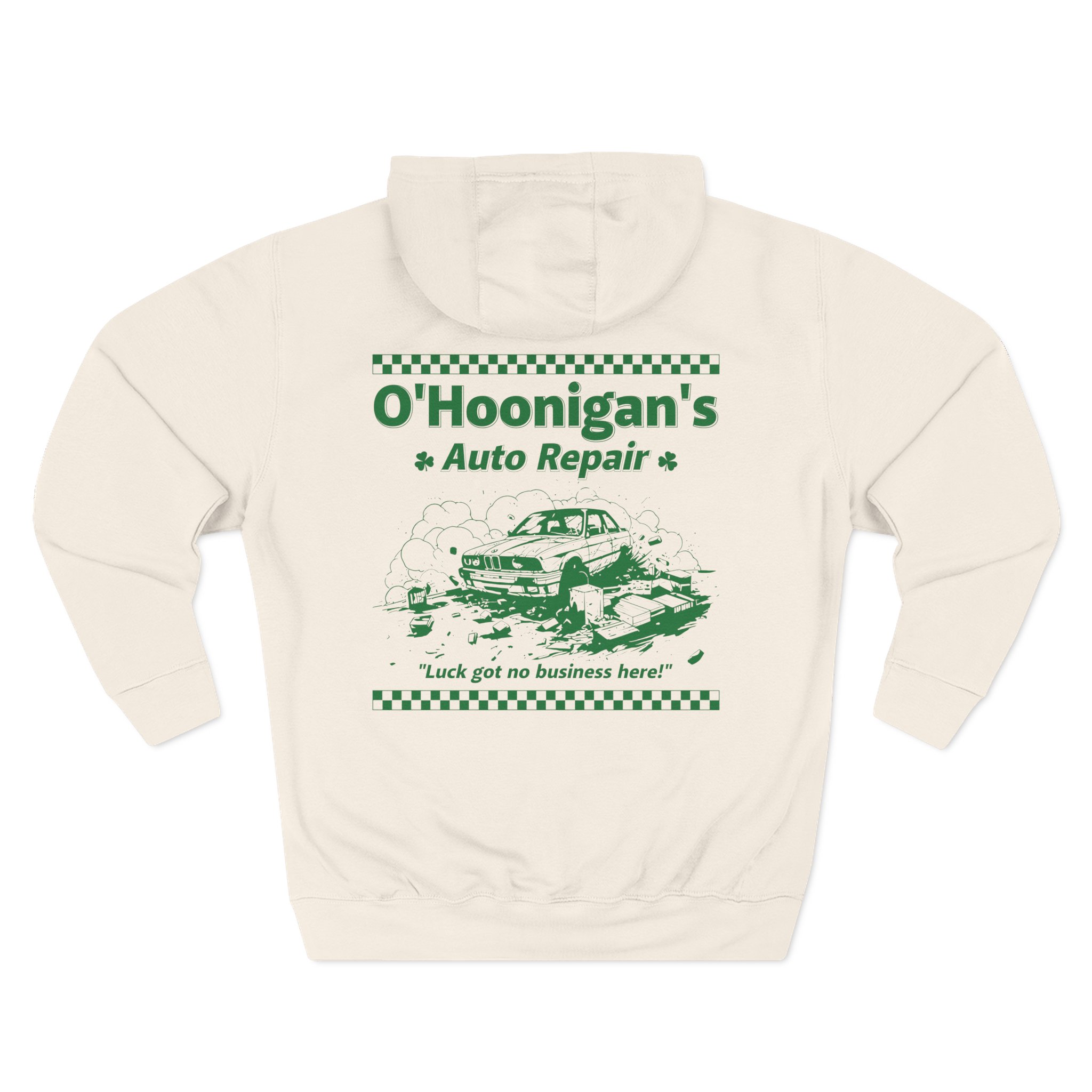 Ken Block Hoonigan O'hoonigans Three-Panel Fleece Hoodie