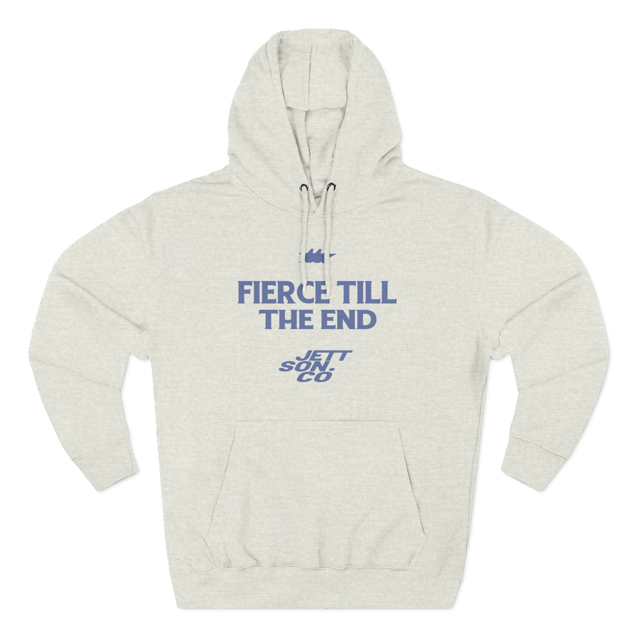 Jett Lawrenc Fierce Till the End Three-Panel Fleece Hoodie