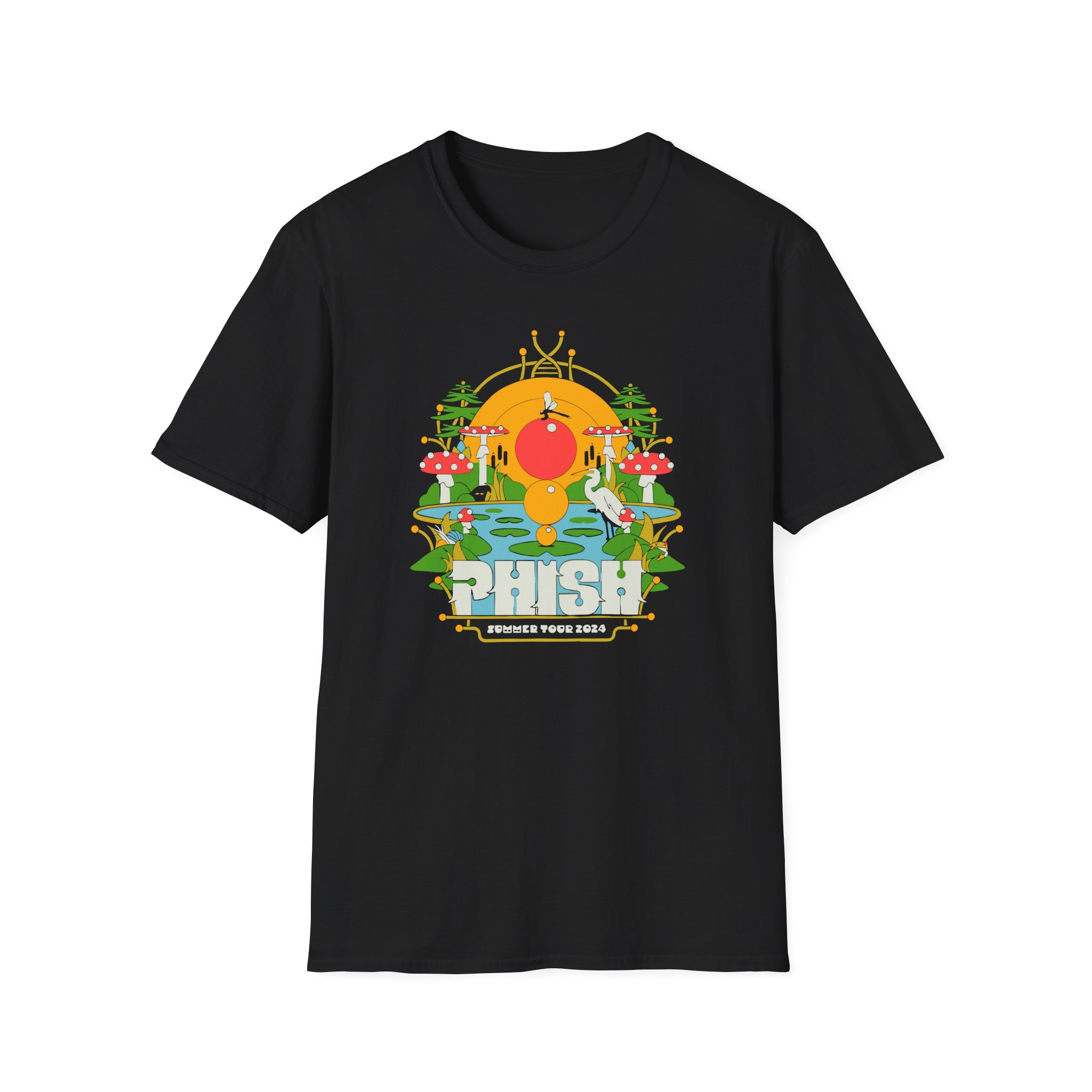 Phish Pond Life Summer 24 Unisex Softstyle T-Shirt