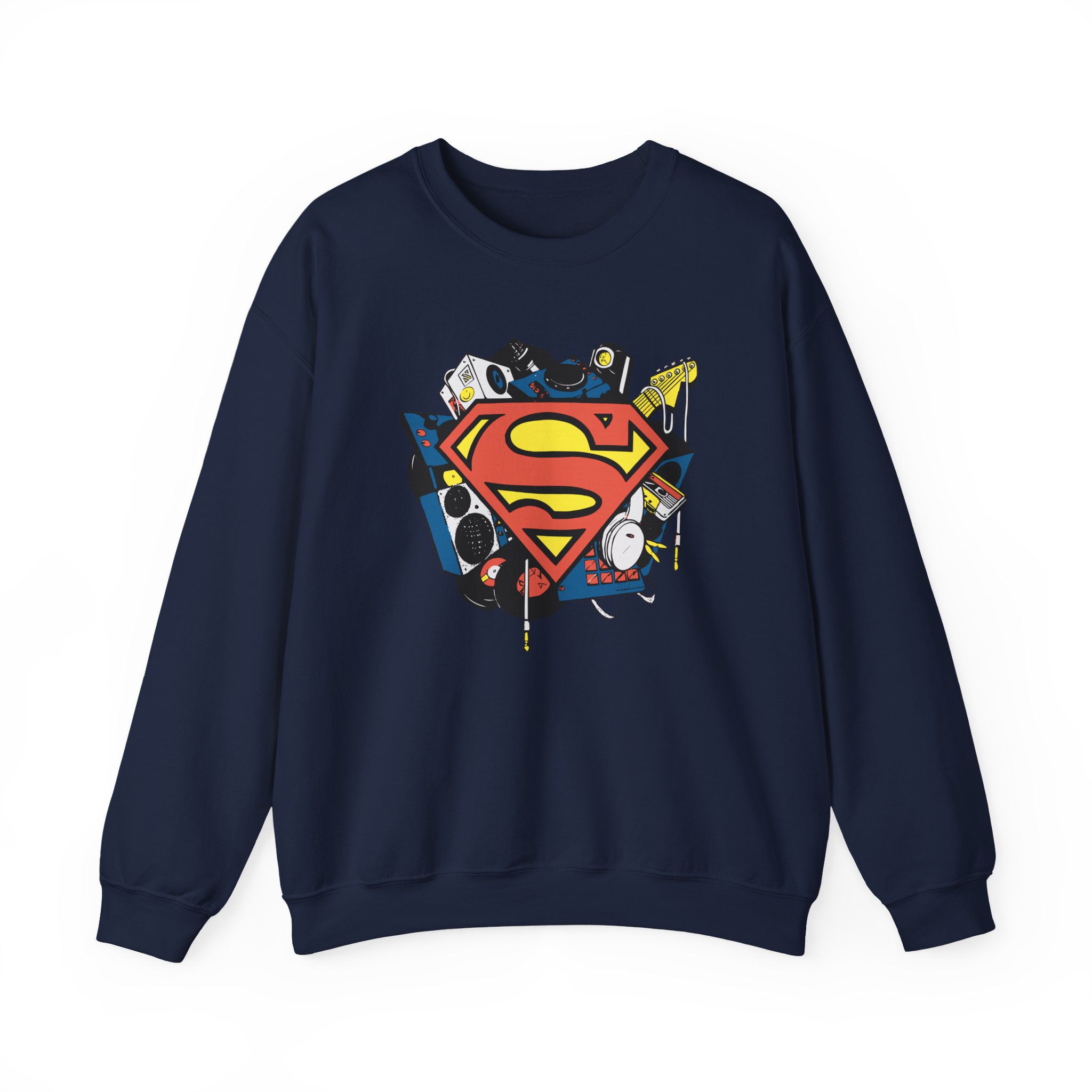Kaskade X Superman Musician Unisex Heavy Blendâ„¢ Crewneck Sweatshirt
