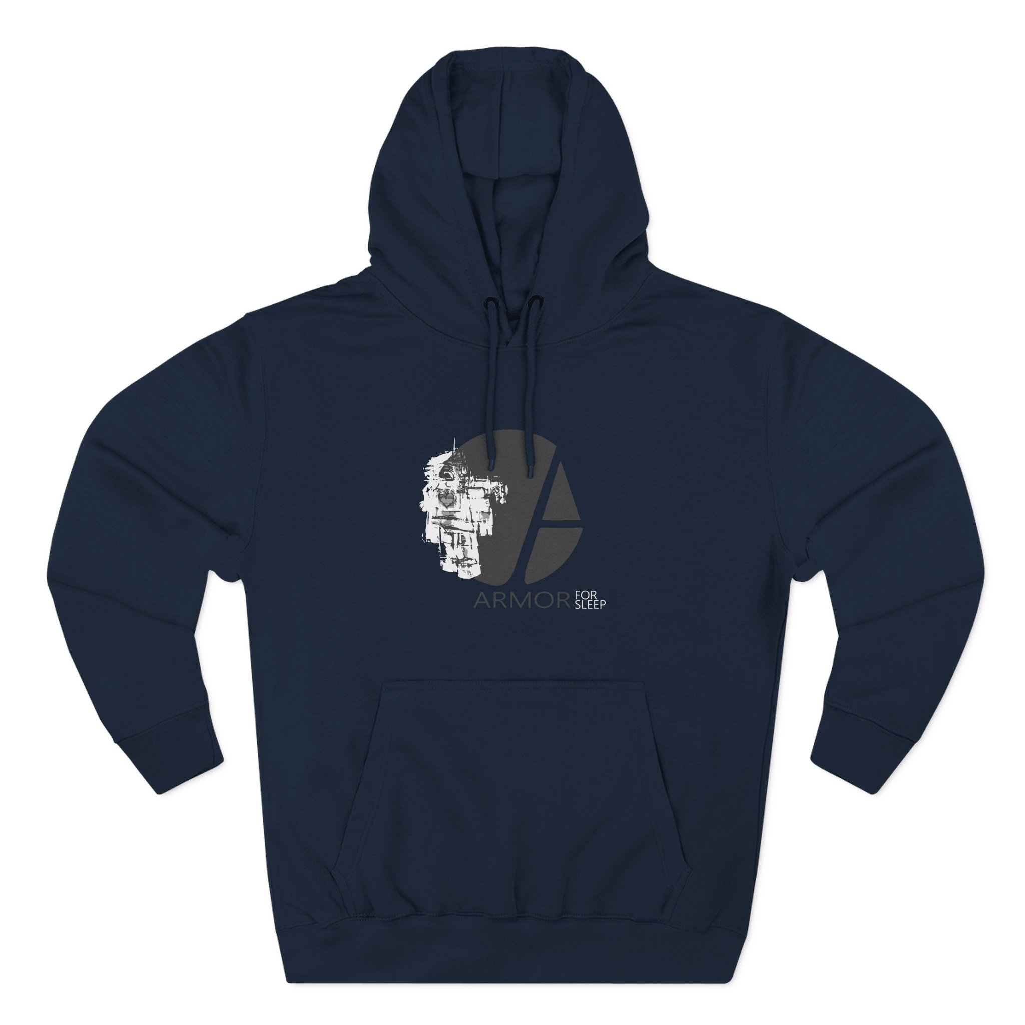 Armor for Sleep Robot on Three-panel Fleece Hoodie