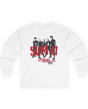 Sum 41 the Final Tour Unisex Ultra Cotton Long Sleeve Tee