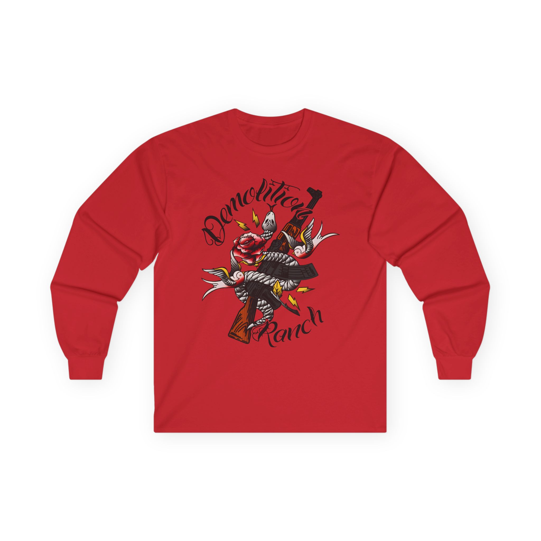 Demolition Ranch Tattoo Unisex Ultra Cotton Long Sleeve Tee