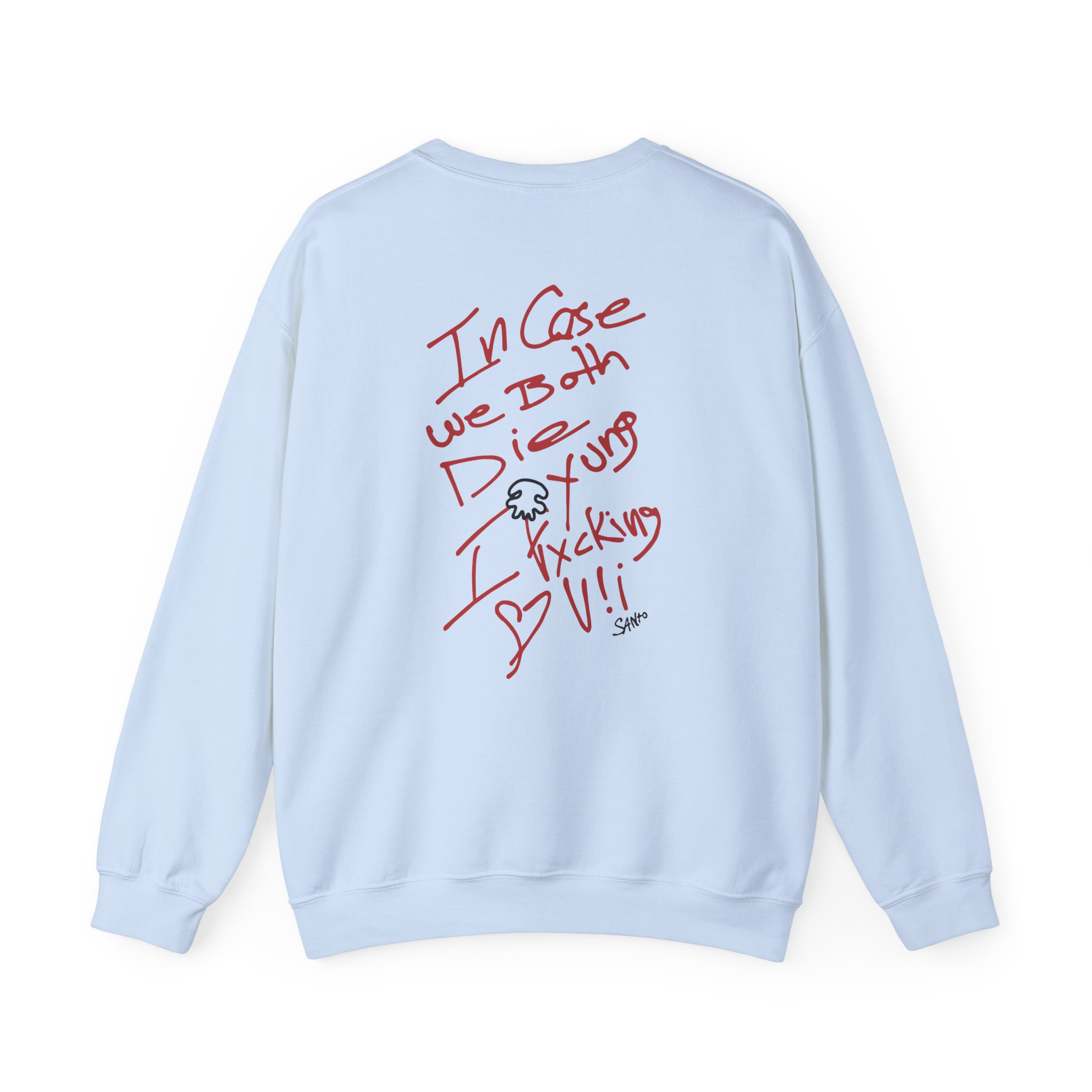 Saint Jhn I Fxcking Luv U Unisex Heavy Blendâ„¢ Crewneck Sweatshirt