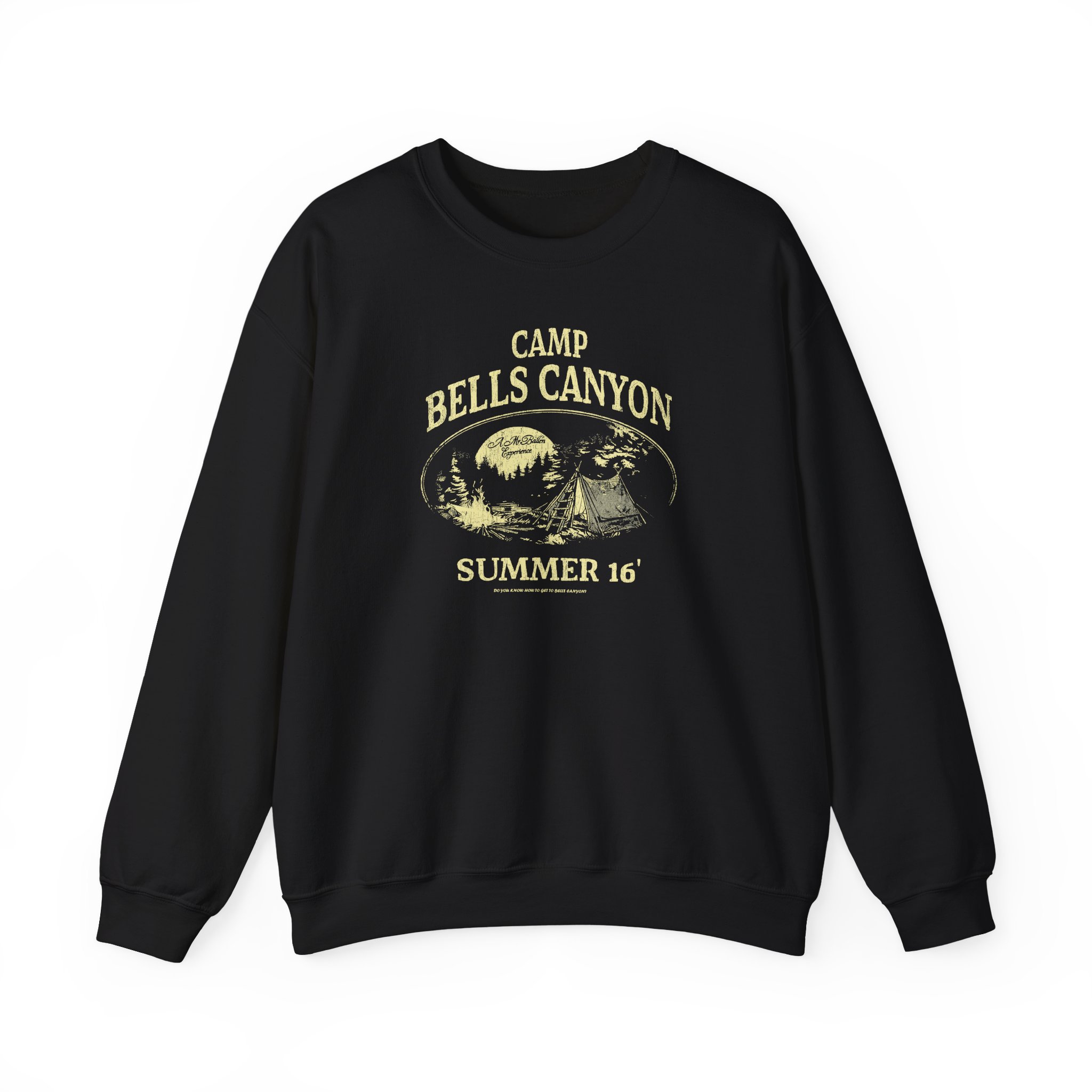 Mrballen Bells Canyon Distressed Unisex Heavy Blendâ„¢ Crewneck Sweatshirt