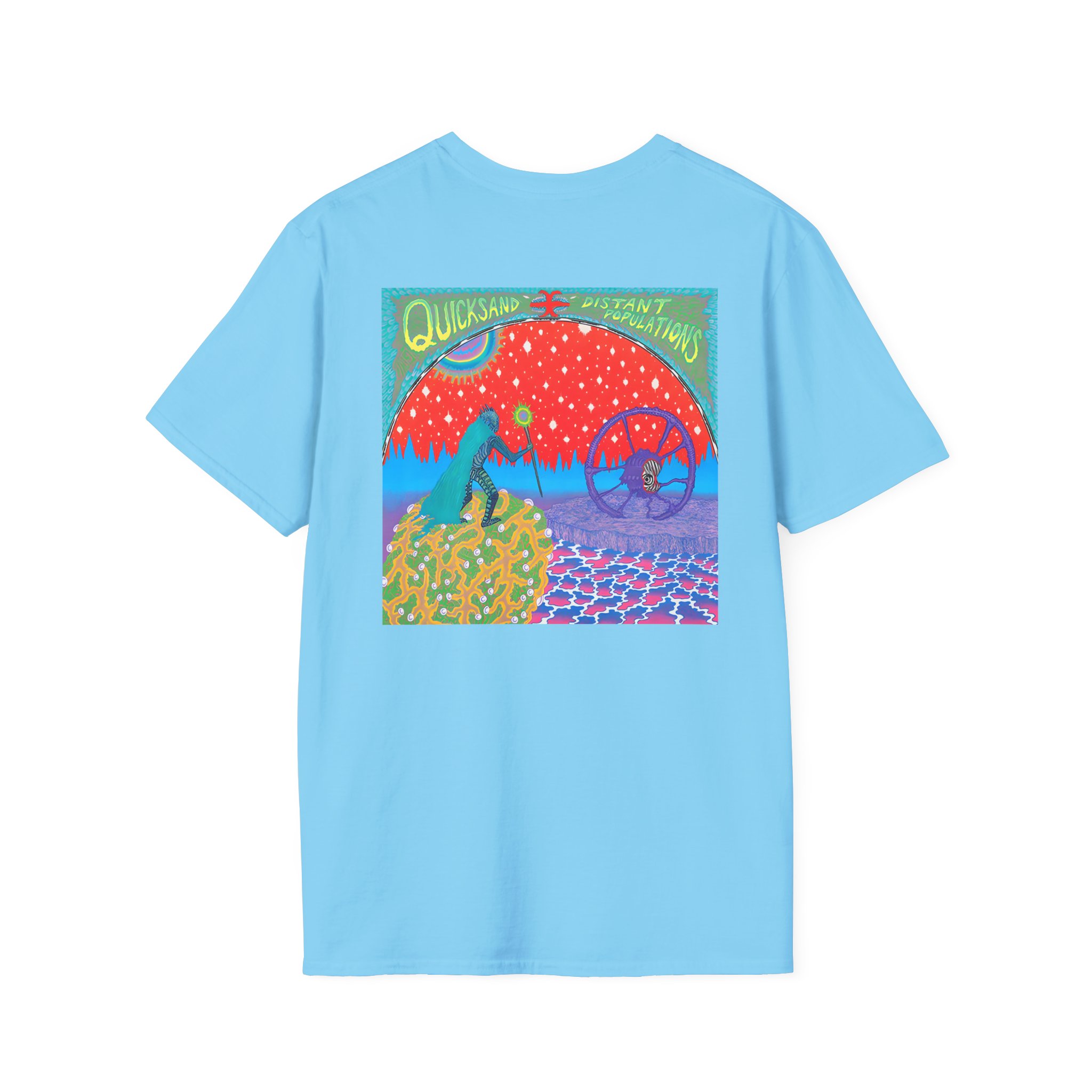 Quicksand Distant Populations Unisex Softstyle T-Shirt