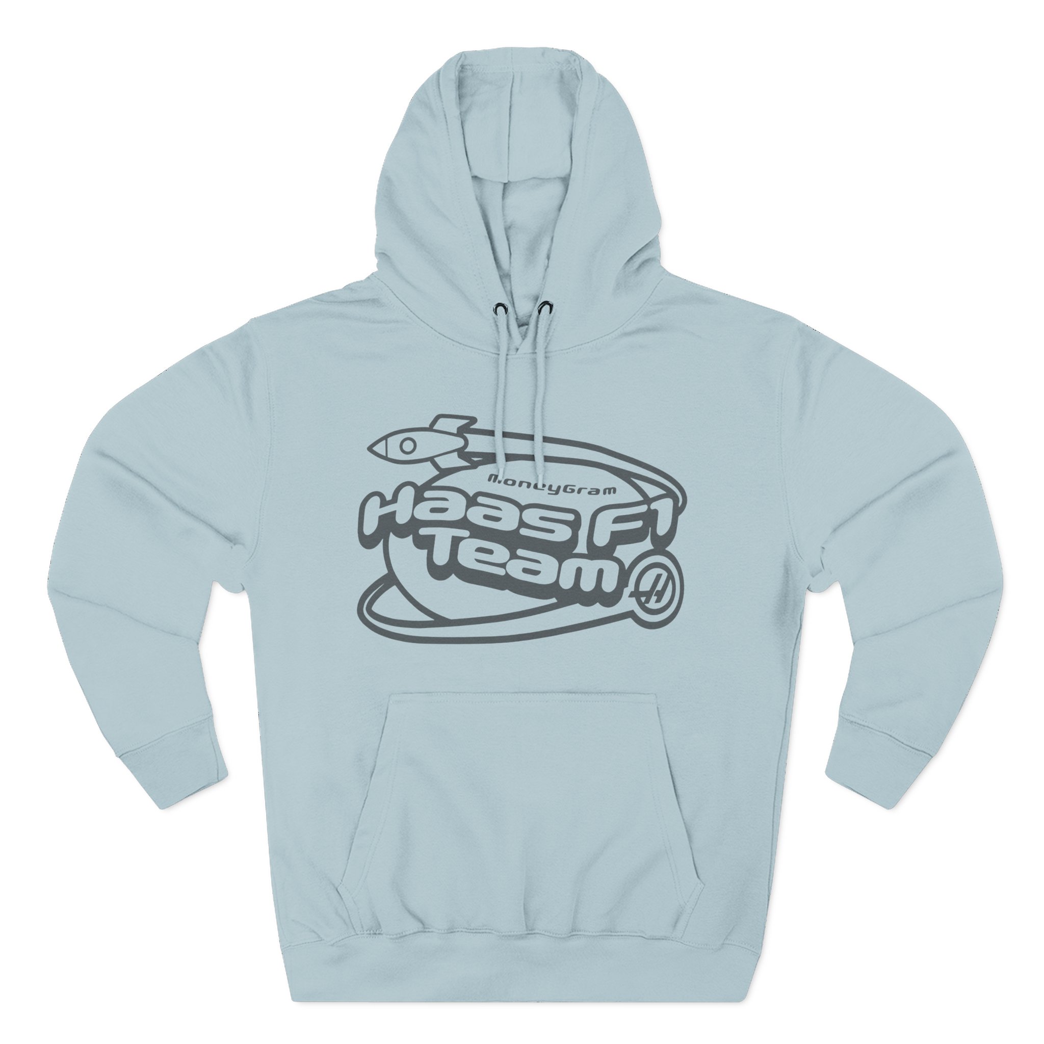 Haas F1 Team Rocketship Three-Panel Fleece Hoodie
