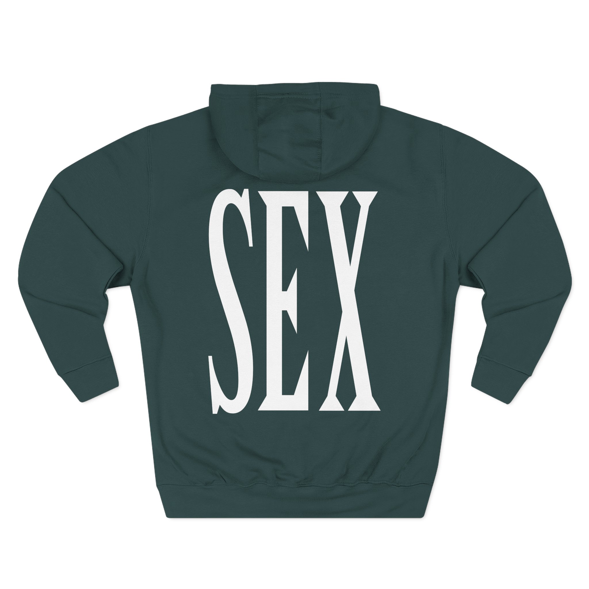 Sexmane Three-Panel Fleece Hoodie