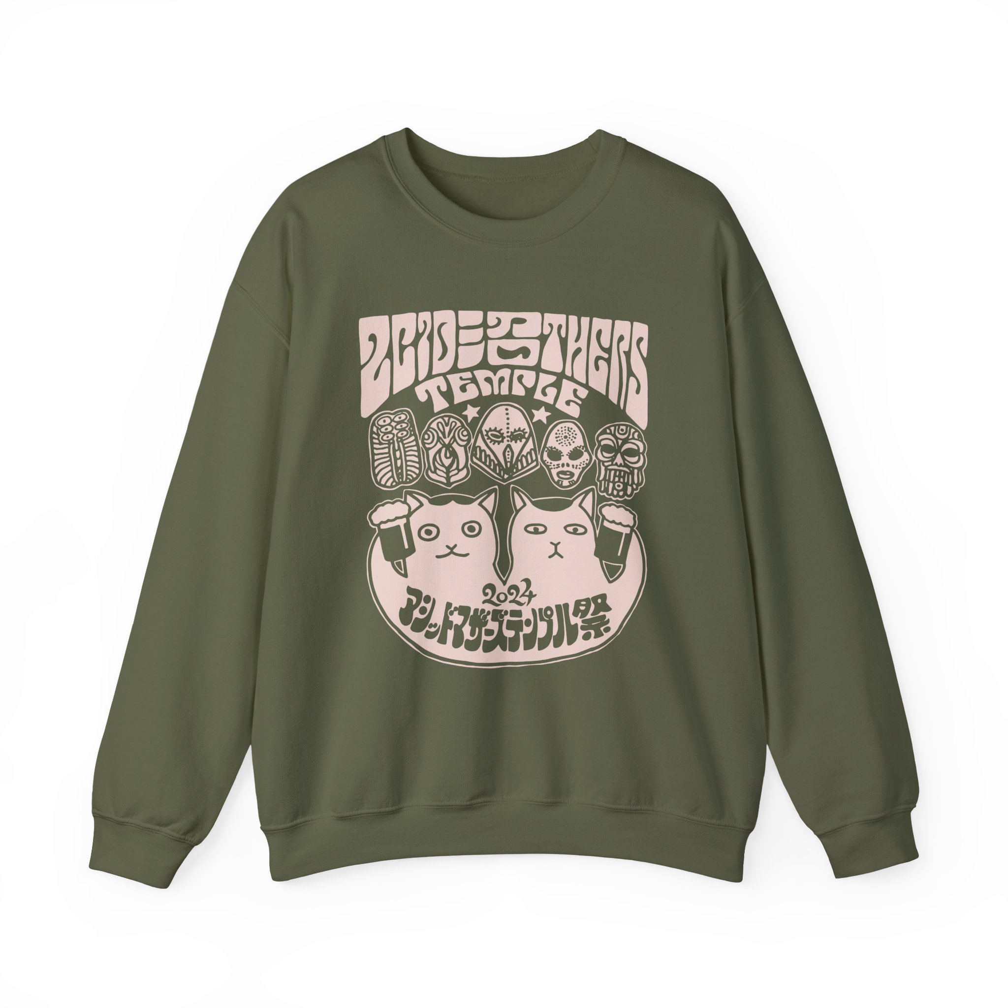 Acid Mothers Temple Unisex Heavy Blendâ„¢ Crewneck Sweatshirt