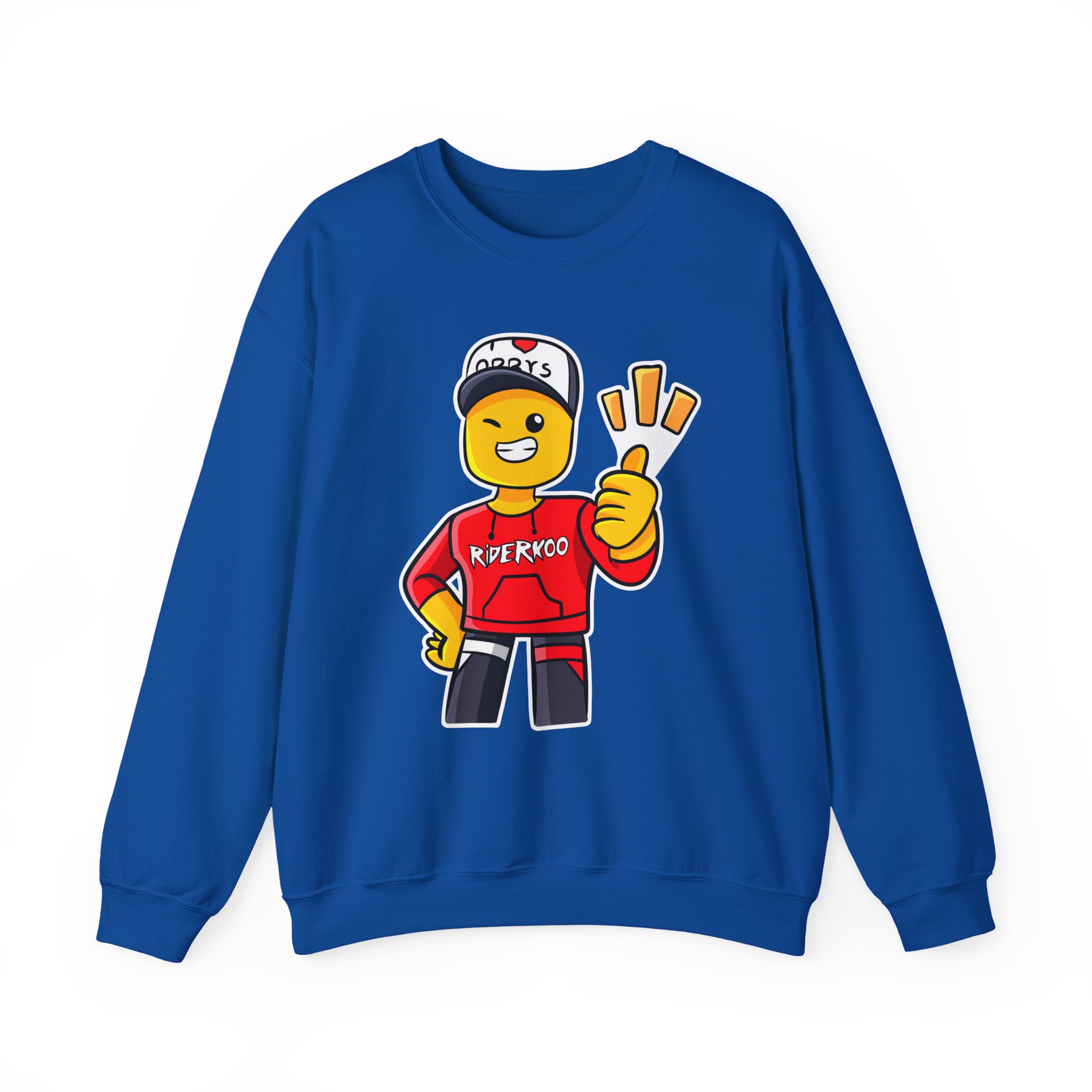 Roblox Thumbs Up Unisex Heavy Blendâ„¢ Crewneck Sweatshirt