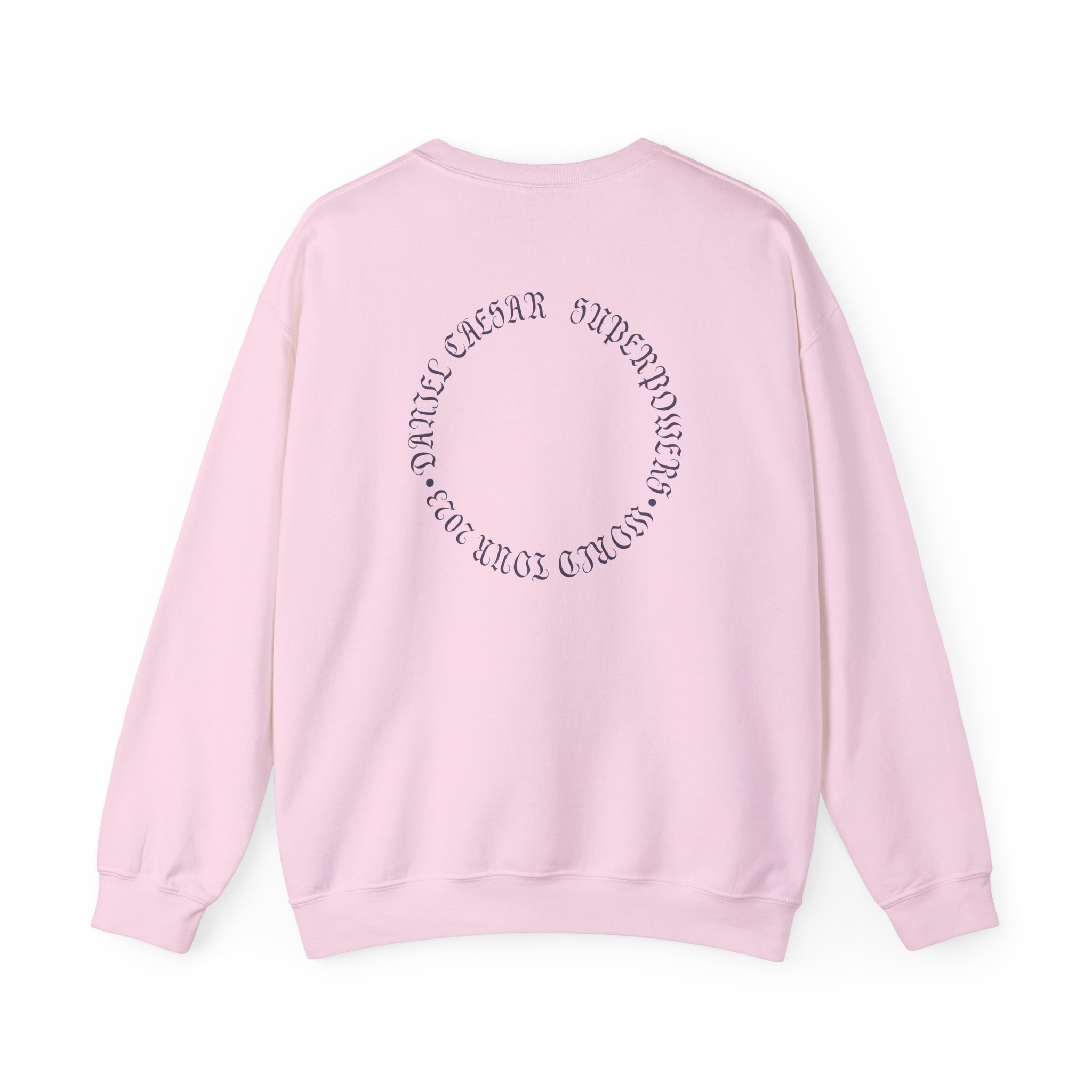 Daniel Caesar Superpowers World Tour Unisex Heavy Blendâ„¢ Crewneck Sweatshirt
