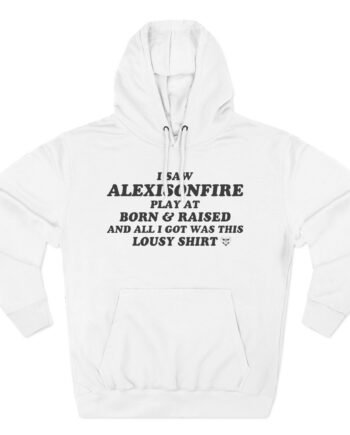 Alexisonfire Born & Raised Lousy Three-Panel Fleece Hoodie