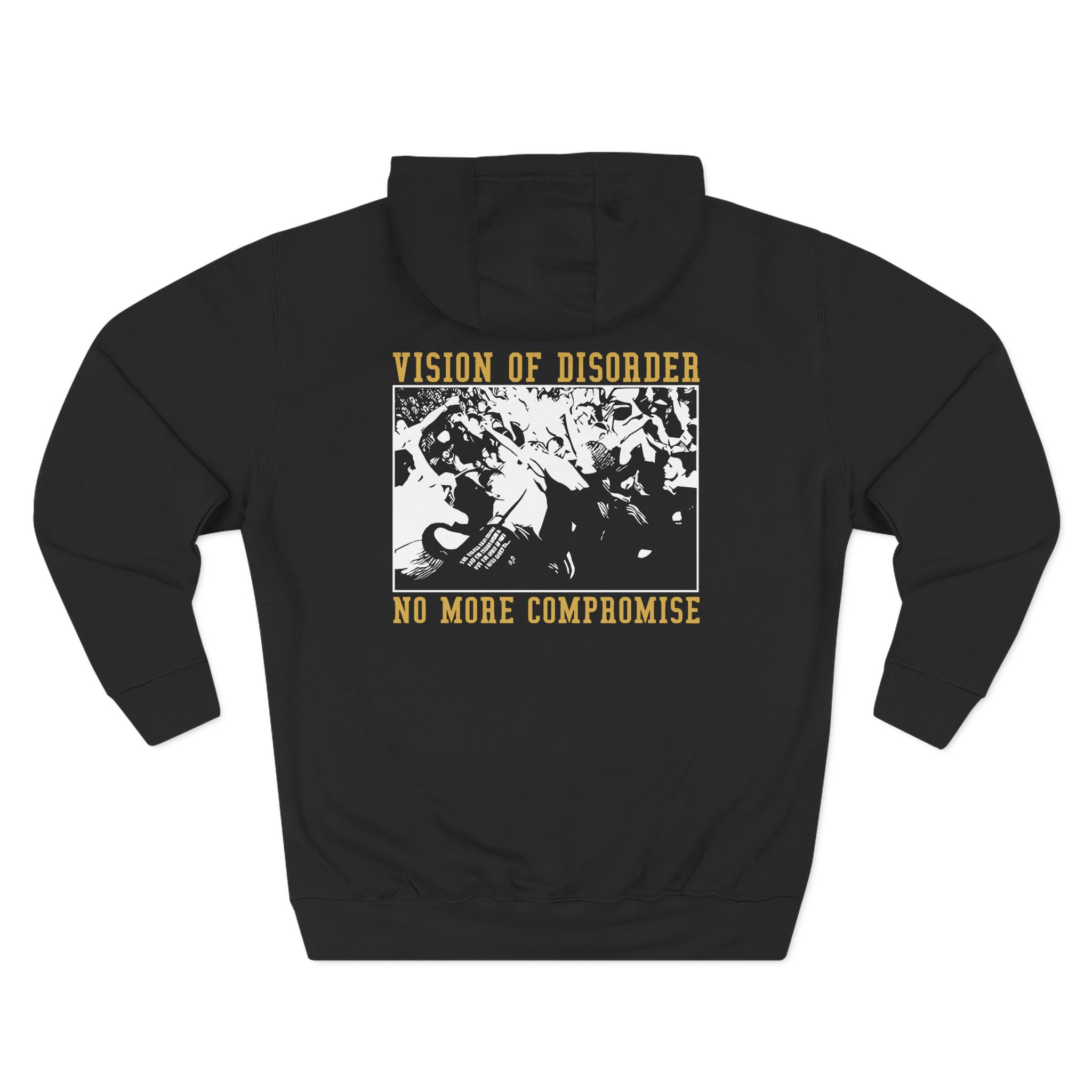 Vision of Disorder No More Compromise Three-Panel Fleece Hoodie