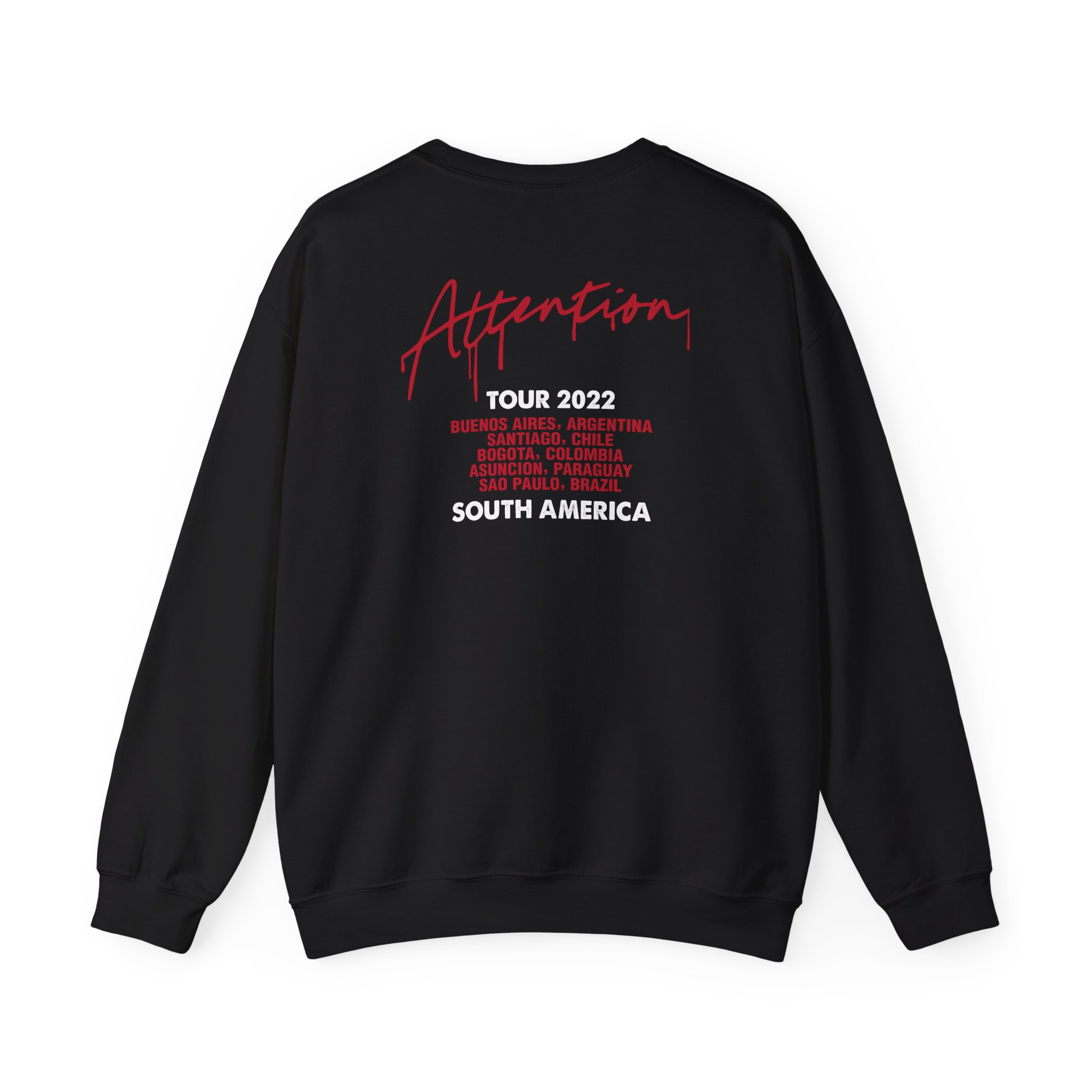 Miley Cyrus Serving Face South America Tour Unisex Heavy Blendâ„¢ Crewneck Sweatshirt