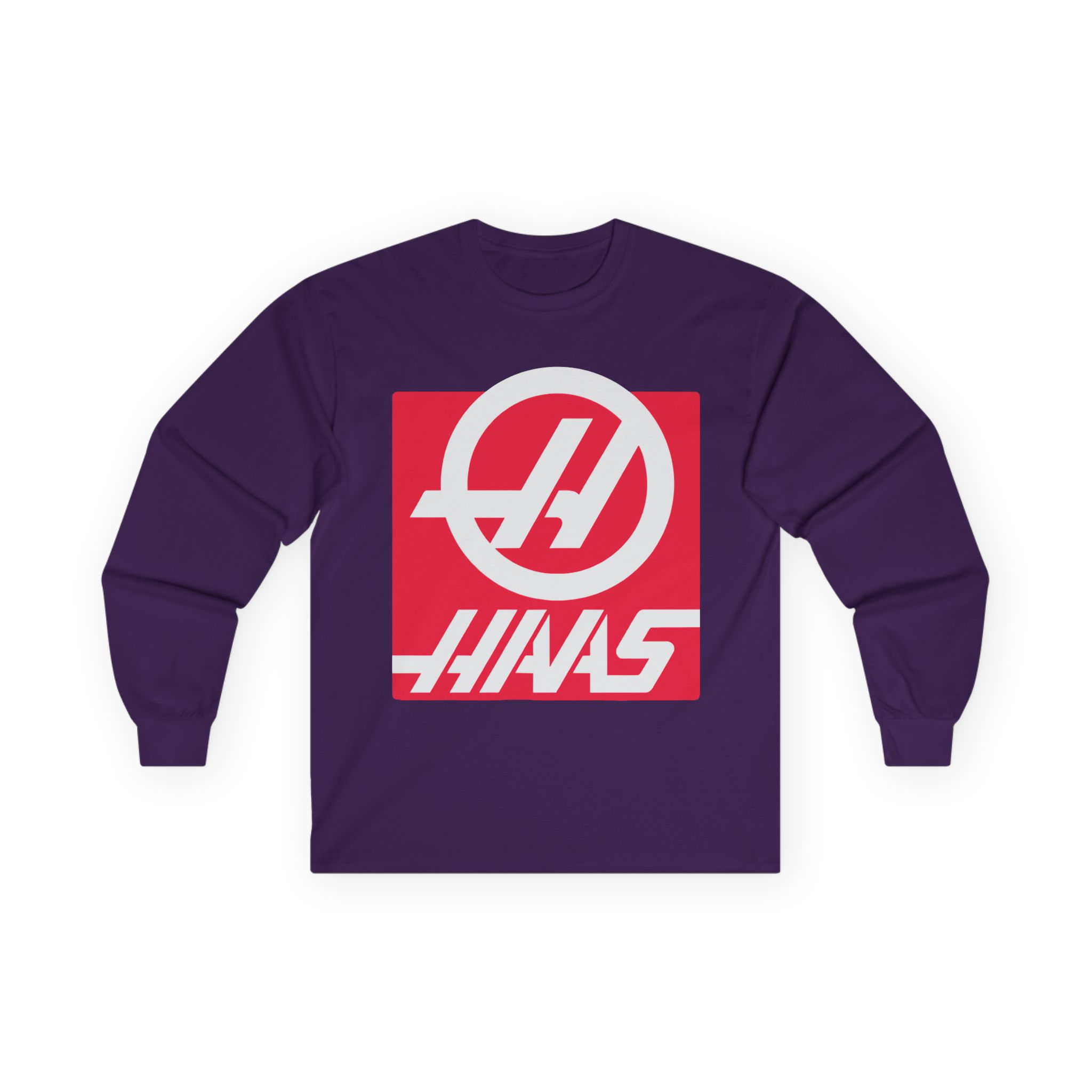 Haas F1 Unisex Ultra Cotton Long Sleeve Tee
