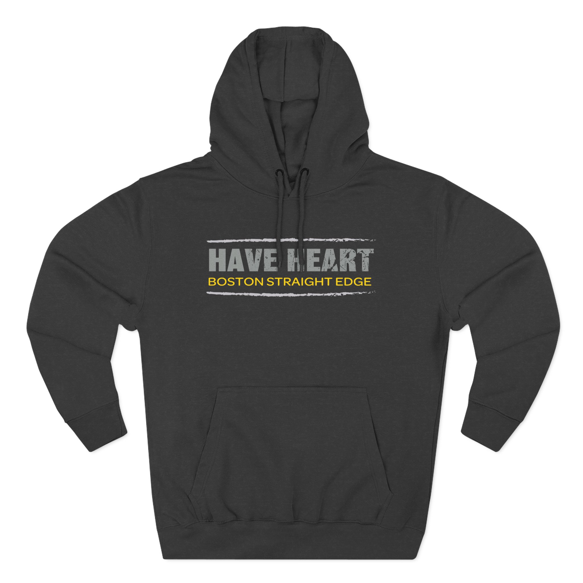 Have Heart Boston Straight Edge Three-Panel Fleece Hoodie