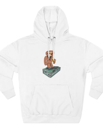 Spoonkid Dj Monke Three-Panel Fleece Hoodie