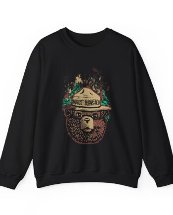August Burns Red Smokey The Bear Unisex Heavy Blend™ Crewneck Sweatshirt