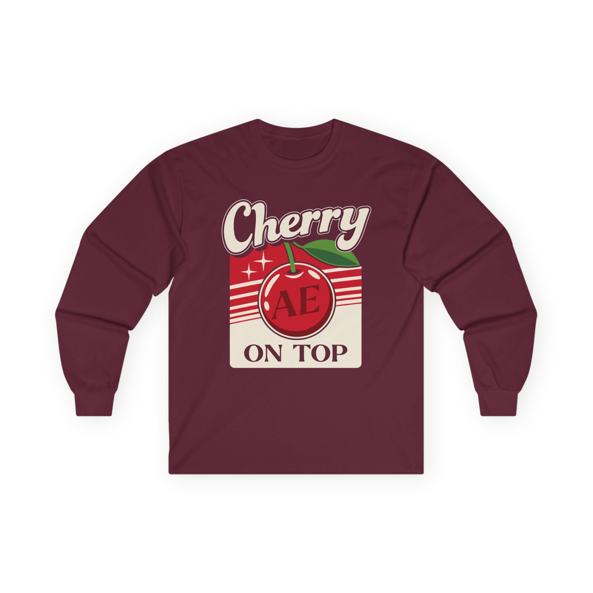 Armchair Expert Cherry on Top Unisex Ultra Cotton Long Sleeve Tee