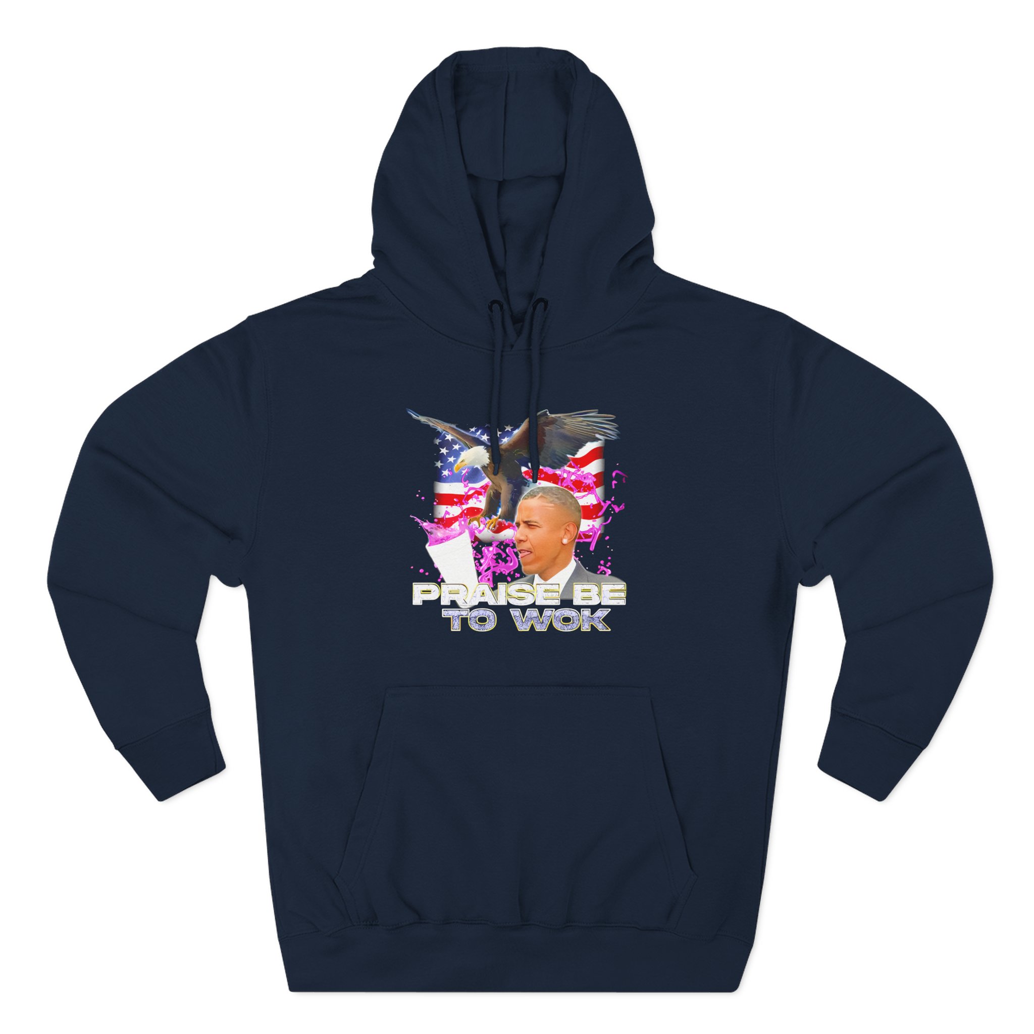 Cruz Cafune Praise Be to Wok Three-Panel Fleece Hoodie