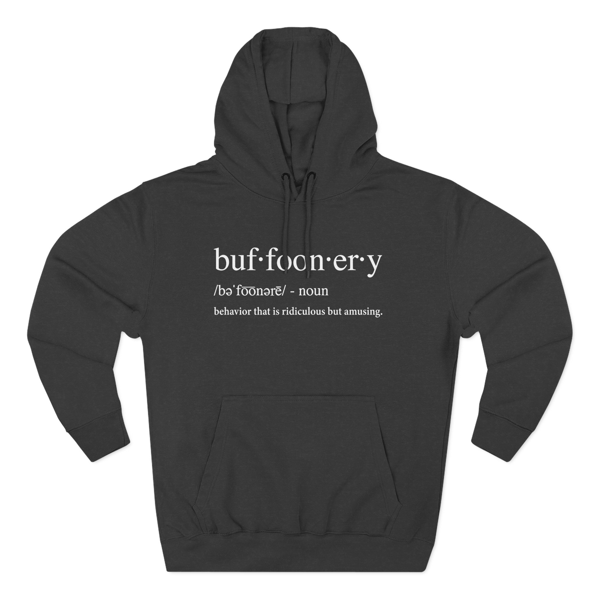 Lofe Buffoonery Three-Panel Fleece Hoodie