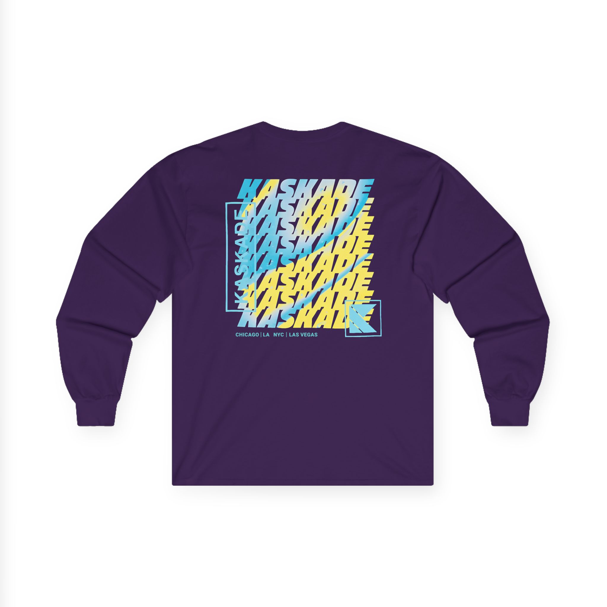 Kaskade Sky Blue Cities Unisex Ultra Cotton Long Sleeve Tee