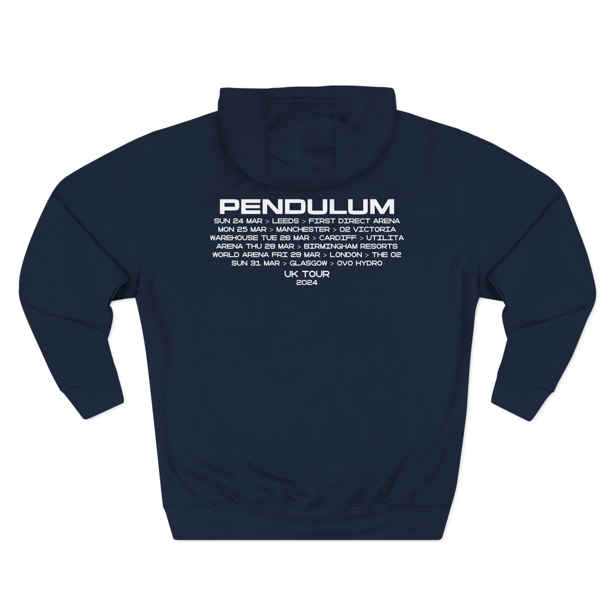 Pendulum Uk Tour Maze Three-Panel Fleece Hoodie