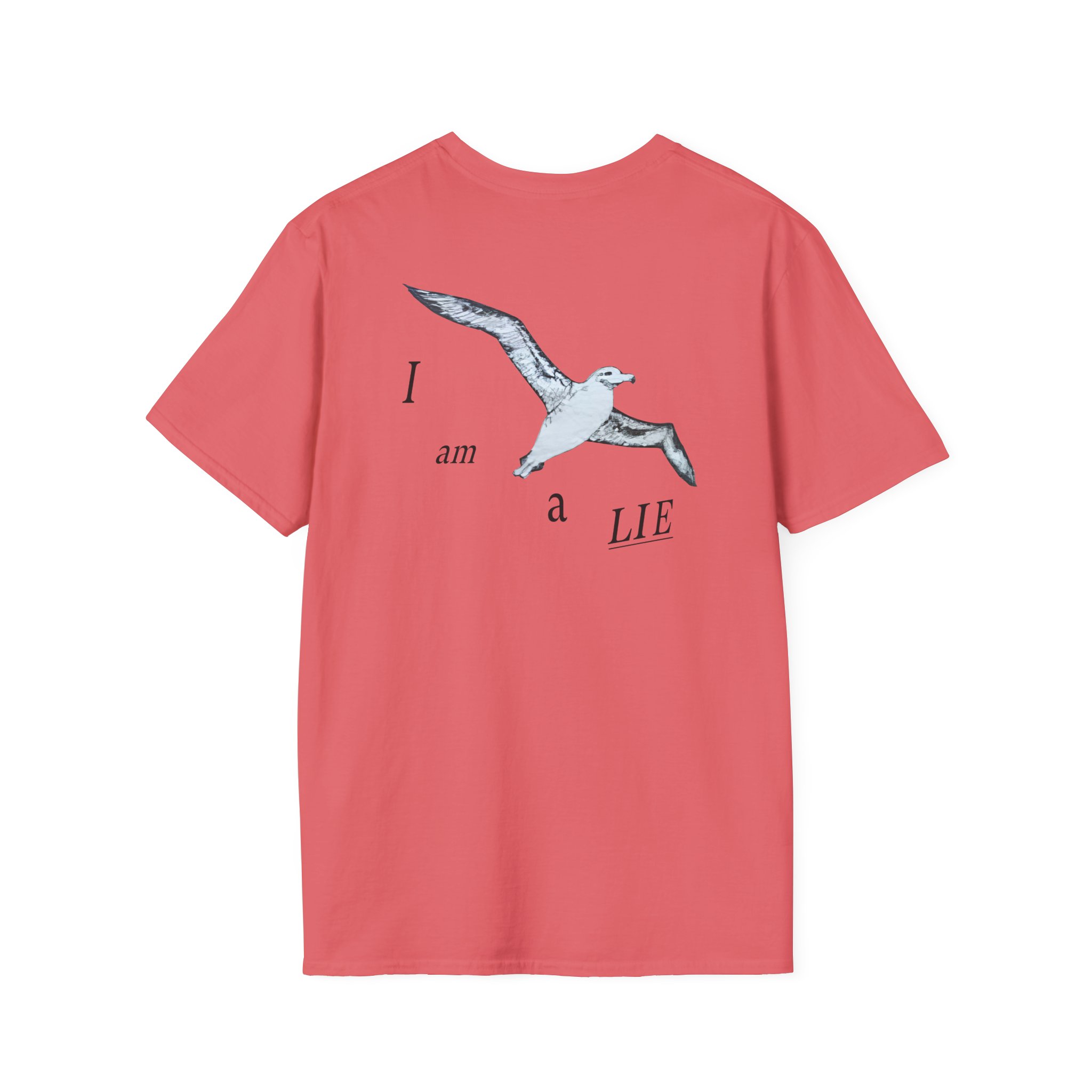 Birds Arent Real I am a Lie Unisex Softstyle T-Shirt
