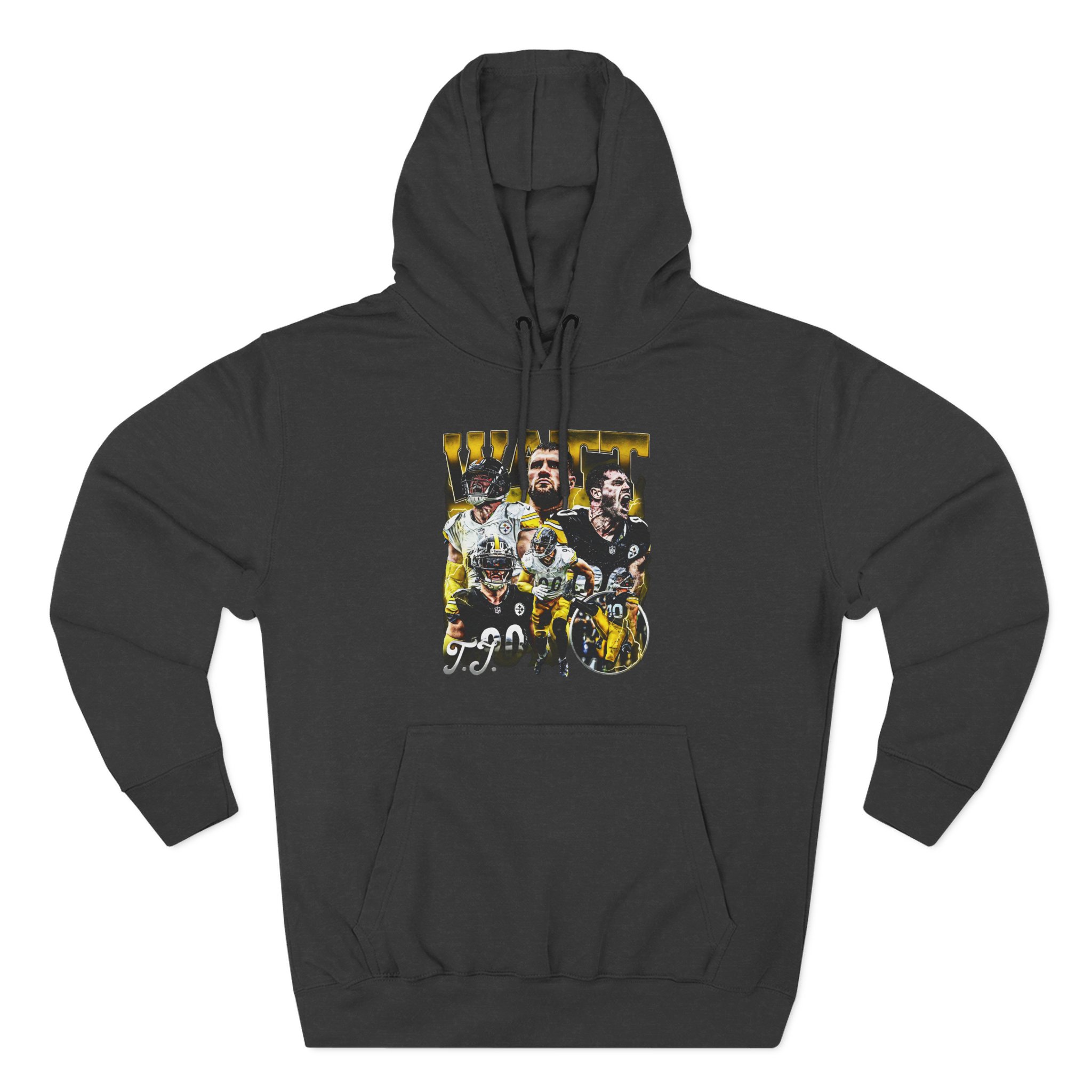Tj Watt Three-Panel Fleece Hoodie