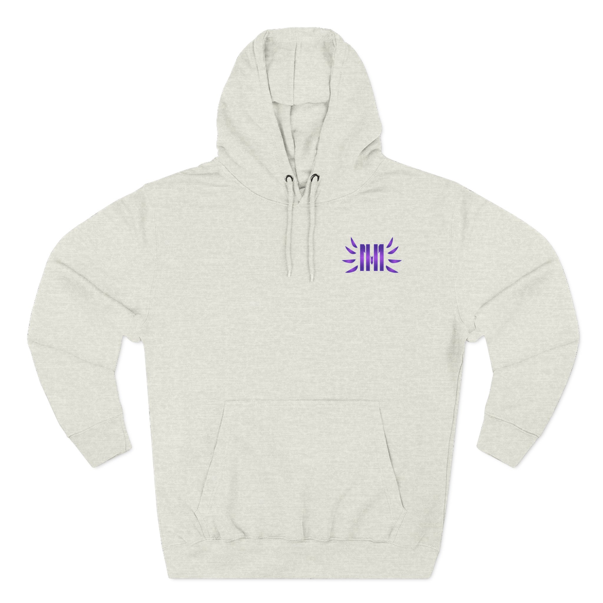 Heelmike Three-Panel Fleece Hoodie