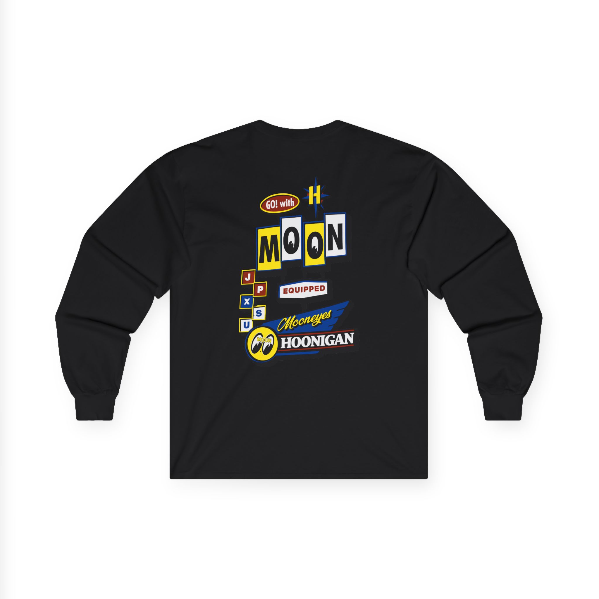 Ken Block Hoonigan X Mooneyes Moonmotel Unisex Ultra Cotton Long Sleeve Tee