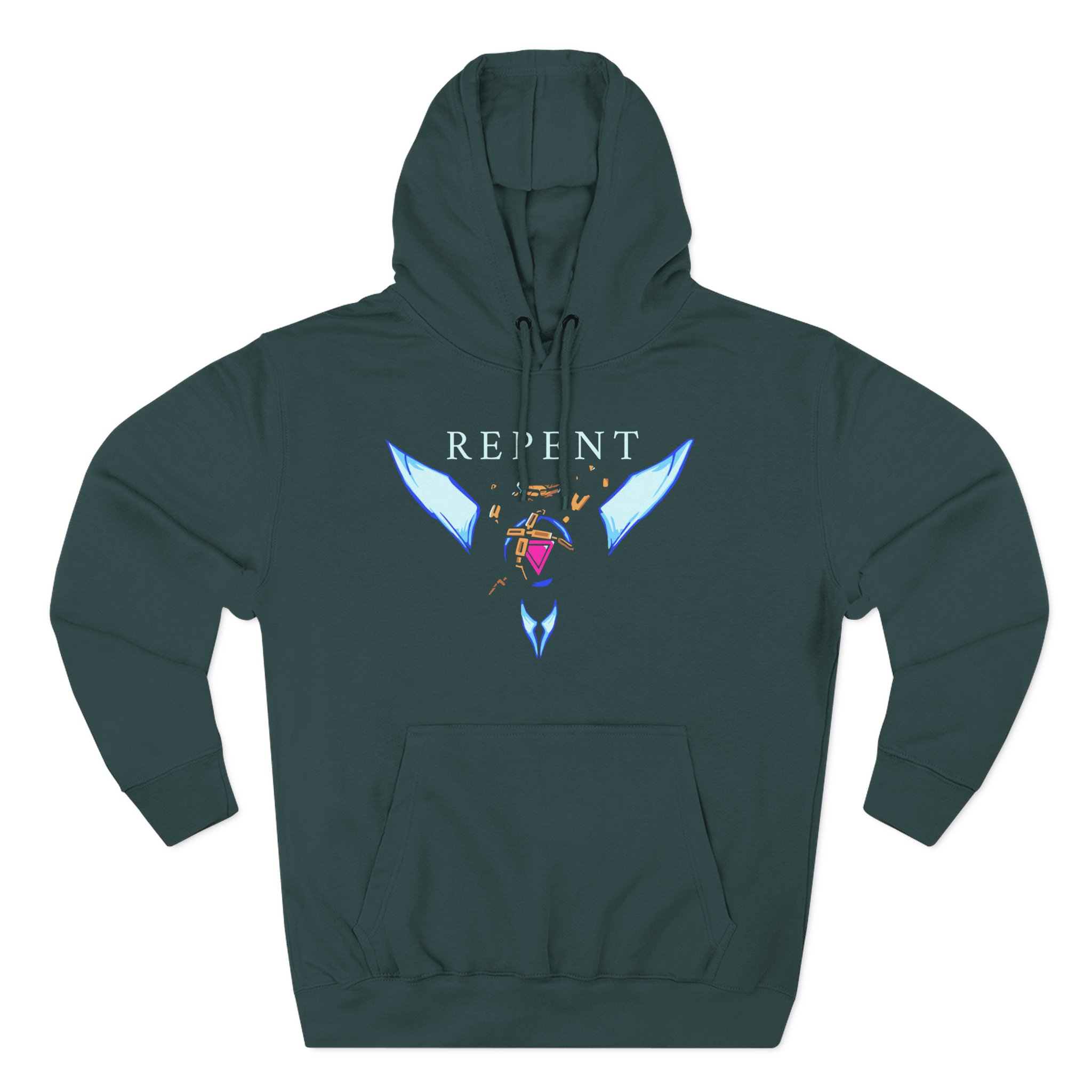 Ultrakill Repent Three-Panel Fleece Hoodie