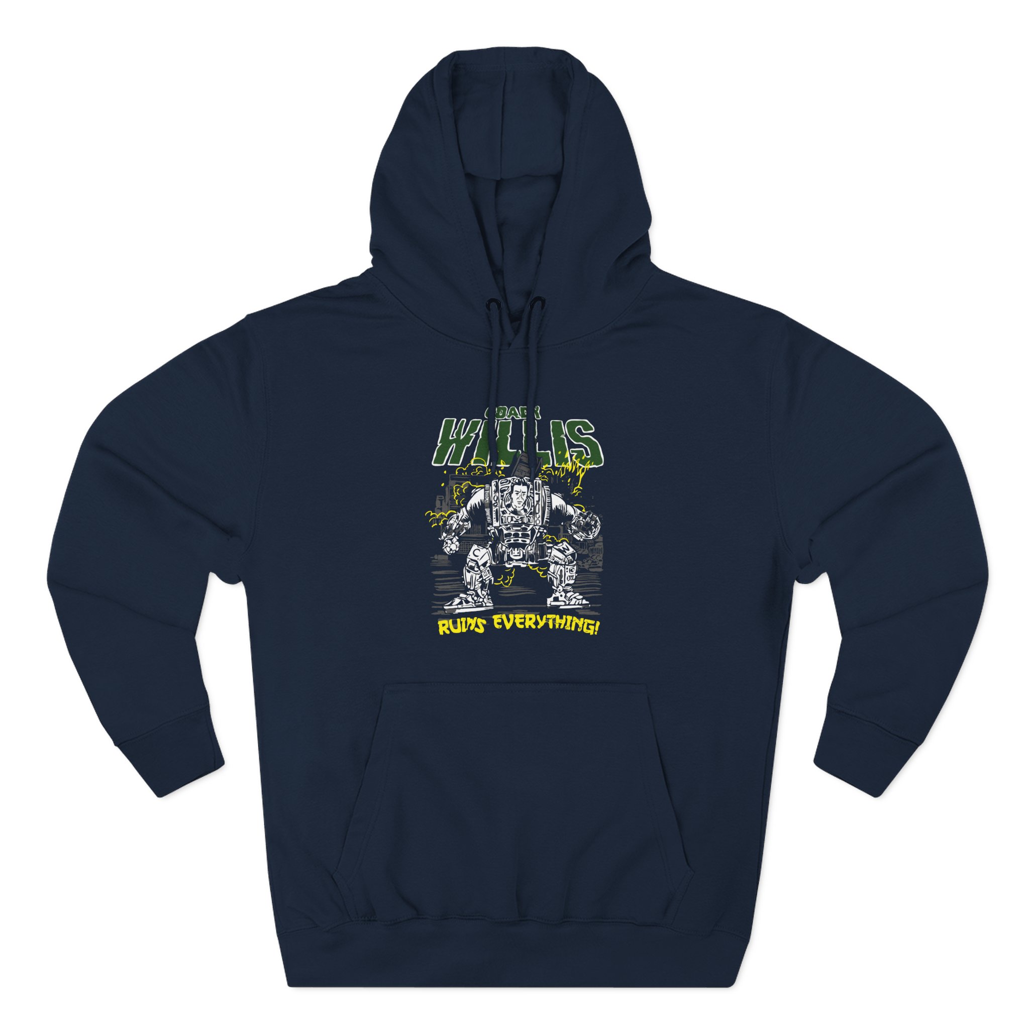 Melvins Three-Panel Fleece Hoodie