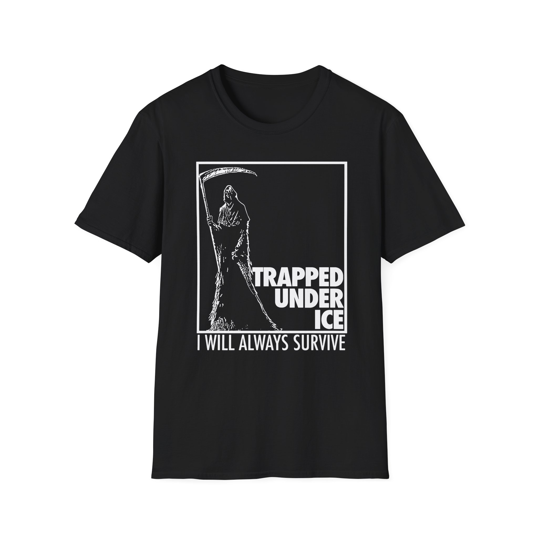 Trapped Under Ice Reaper Unisex Softstyle T-Shirt