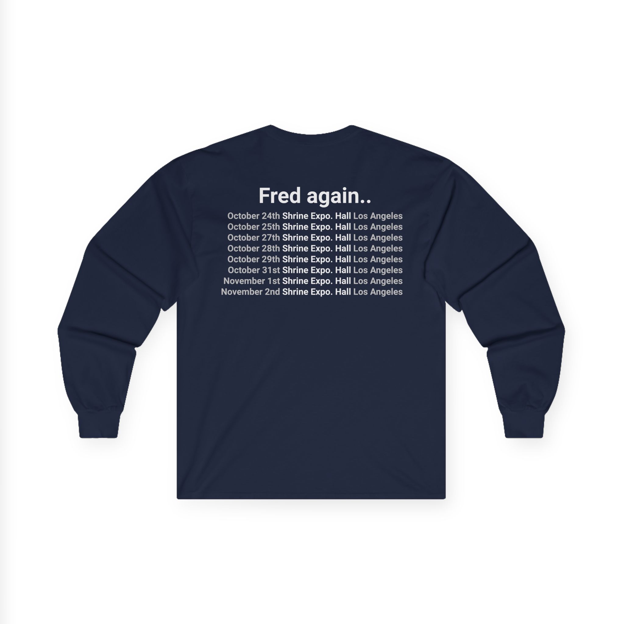 Fred Again Shrine Again Unisex Ultra Cotton Long Sleeve Tee