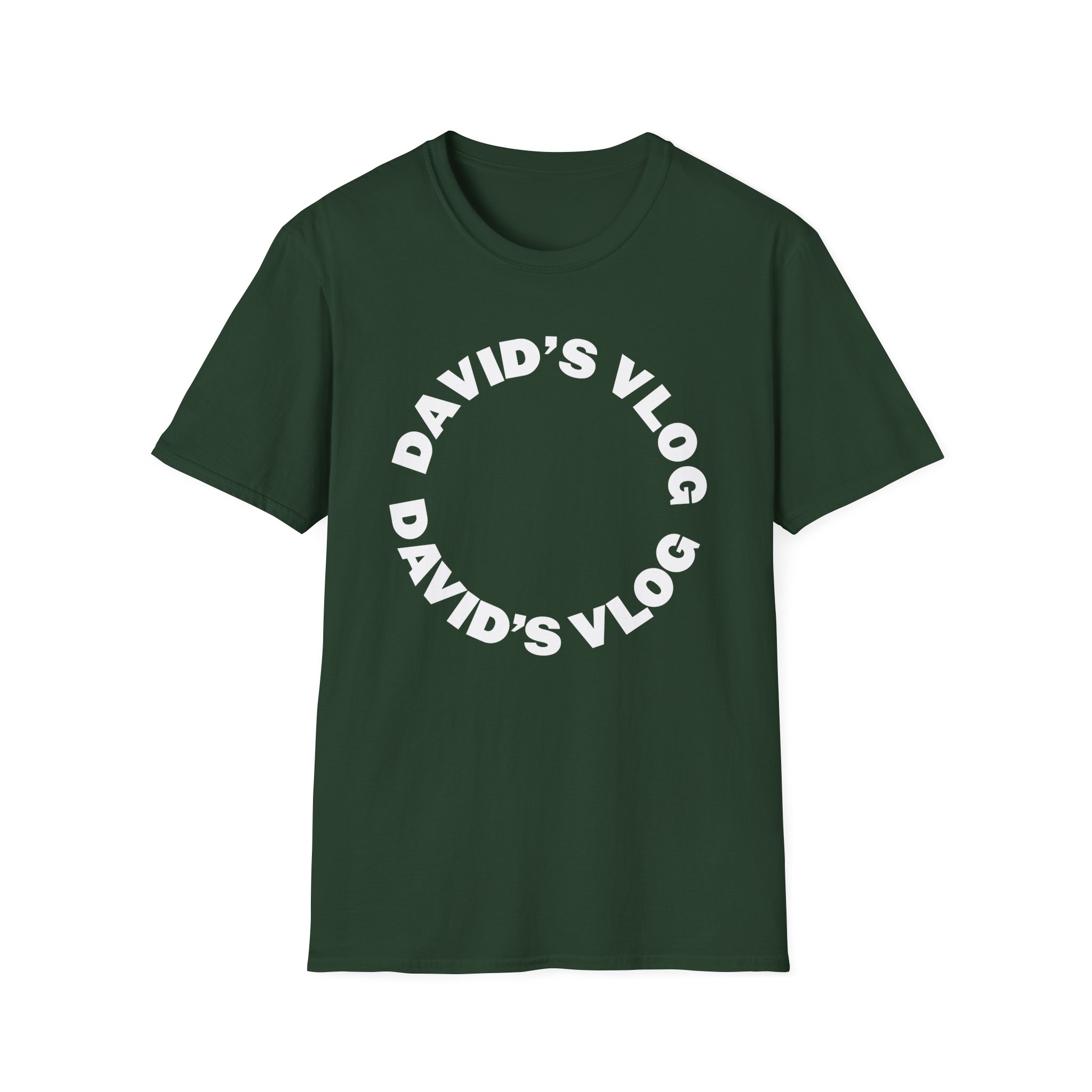David Dobrik David's Vlog Unisex Softstyle T-Shirt