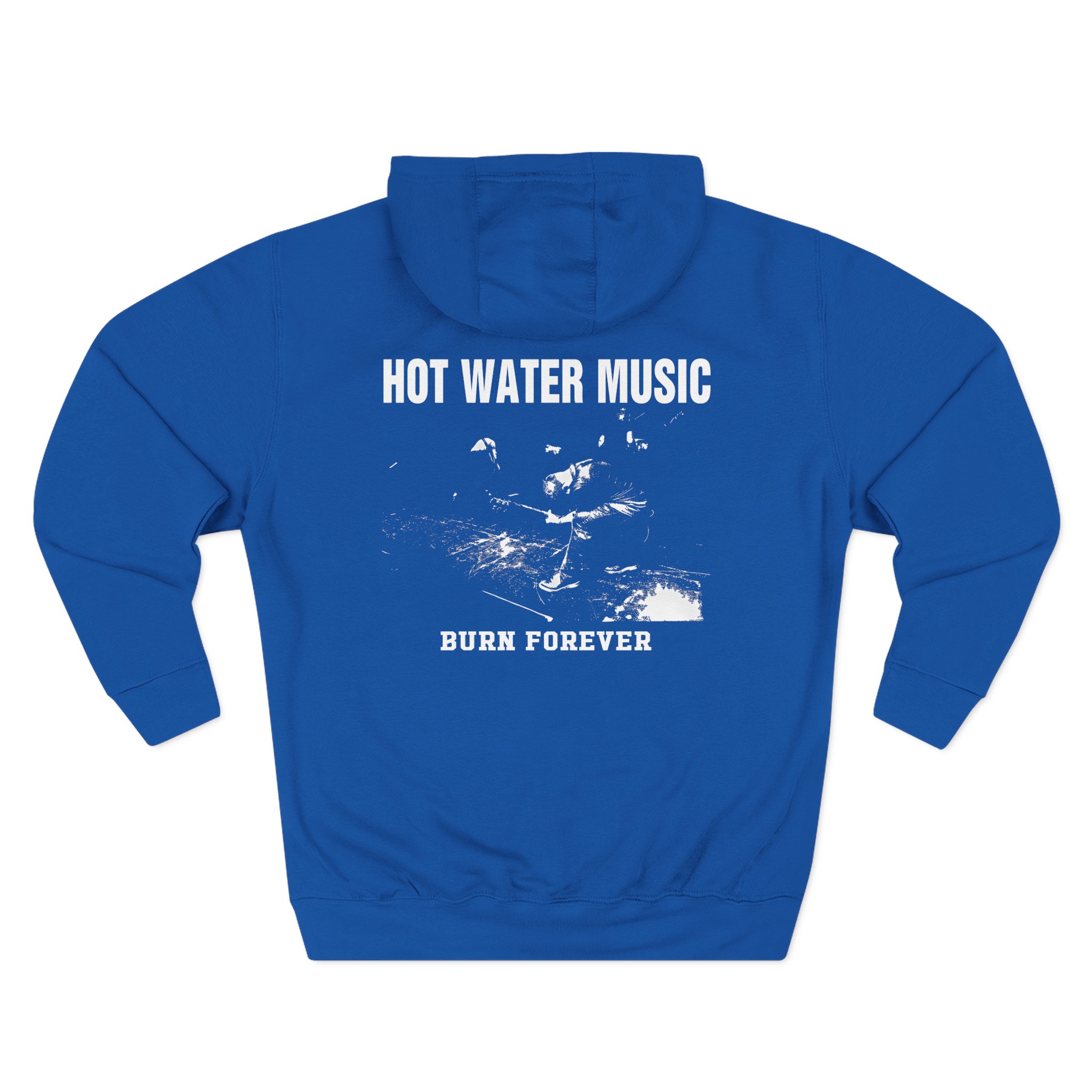Hot Water Music Burn Forever Three-Panel Fleece Hoodie